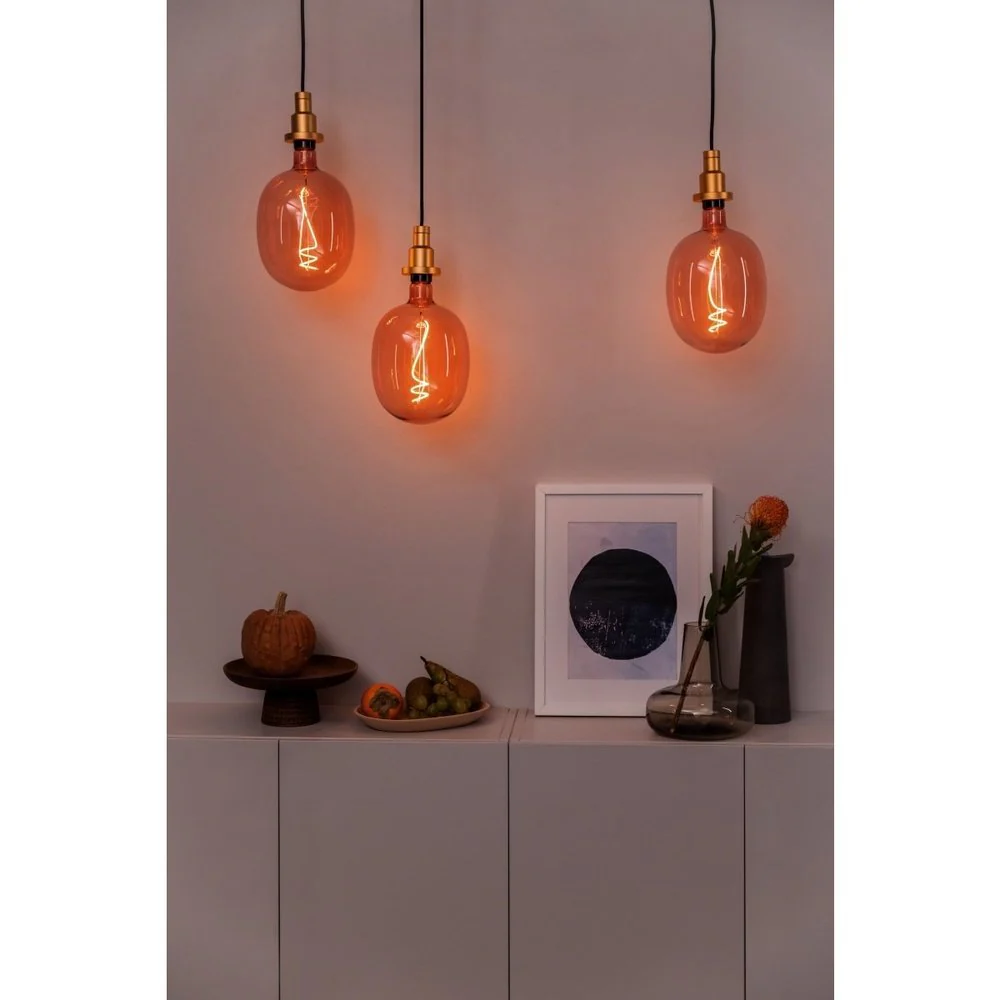 Żarówka LED E27 4,5W Vintage 1906 LED Big Special Shapes 15 PINK, ściemnialna, barwa ciepła. - Image 6