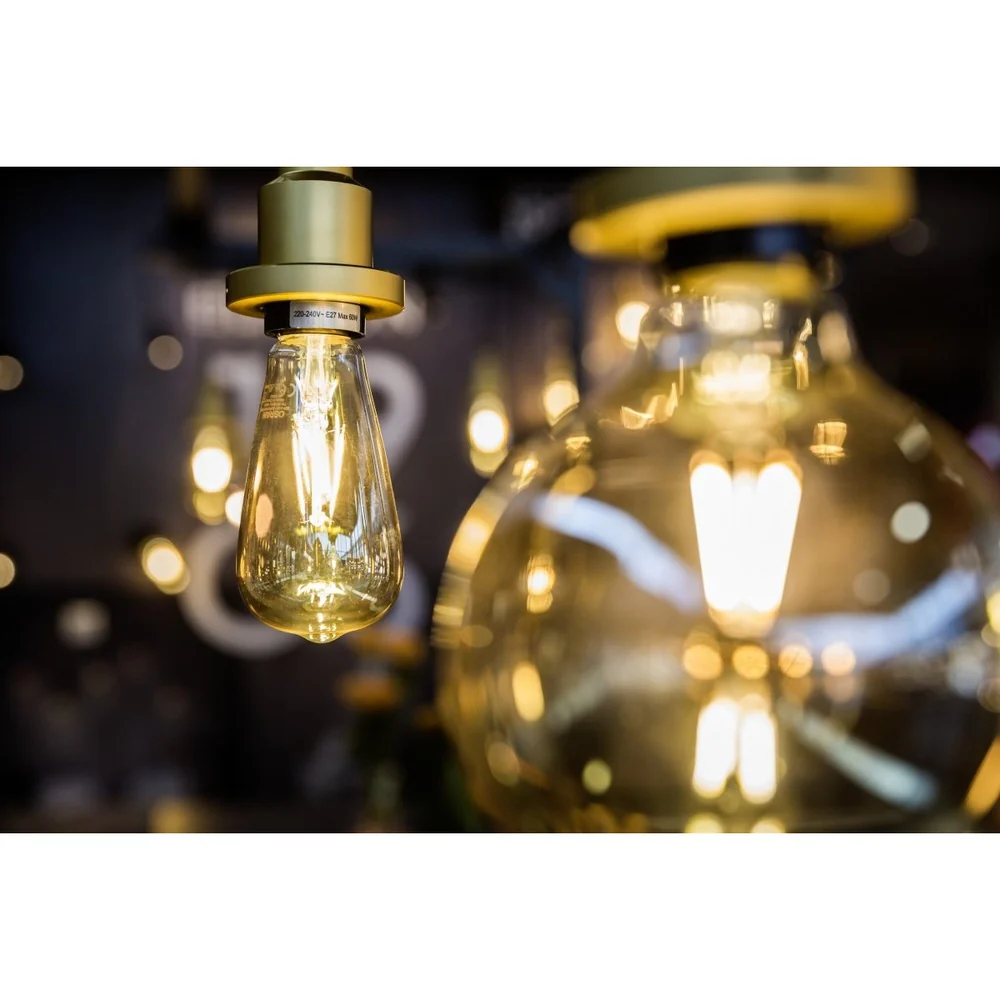 Żarówka LED E27 6,5W Vintage 1906 LED CLASSIC Globe 55 GOLD ściemnialna, barwa ciepła. - Image 14