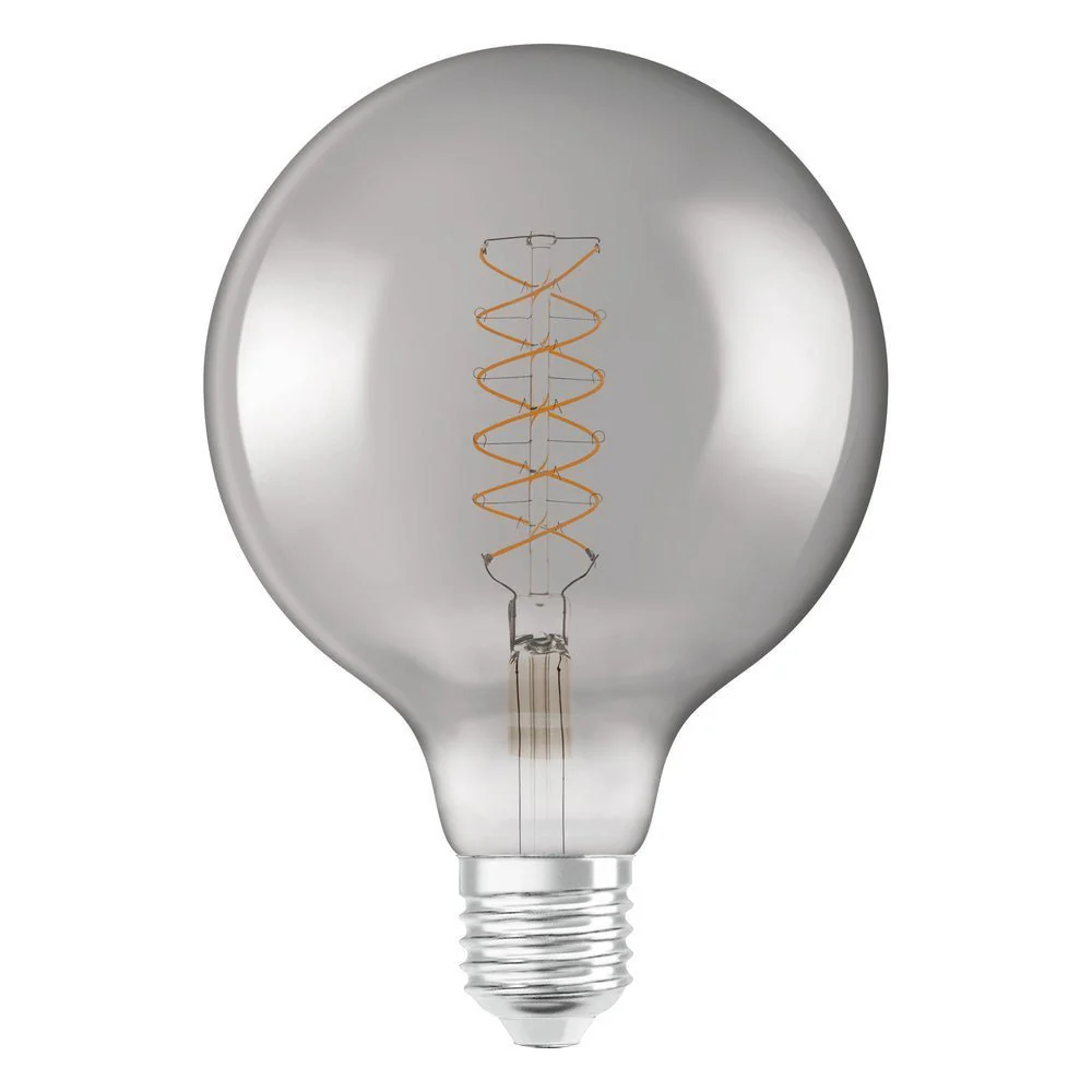 Żarówka LED E27 7,8W Vintage 1906 LED CLASSIC SLIM FILAMENT Globe 30 SMOKE ściemnialna, barwa ciepła. - Image 4