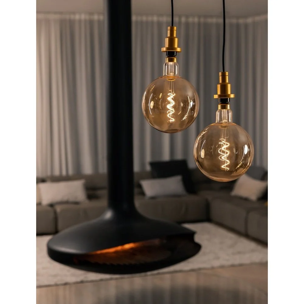 Żarówka LED E27 4,8W Vintage 1906 LED CLASSIC SLIM FILAMENT Globe 33 GOLD ściemnialna, barwa ciepła. - Image 6