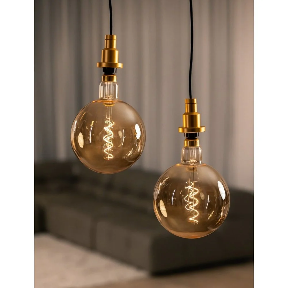 Żarówka LED E27 4,8W Vintage 1906 LED CLASSIC SLIM FILAMENT Globe 33 GOLD ściemnialna, barwa ciepła. - Image 8