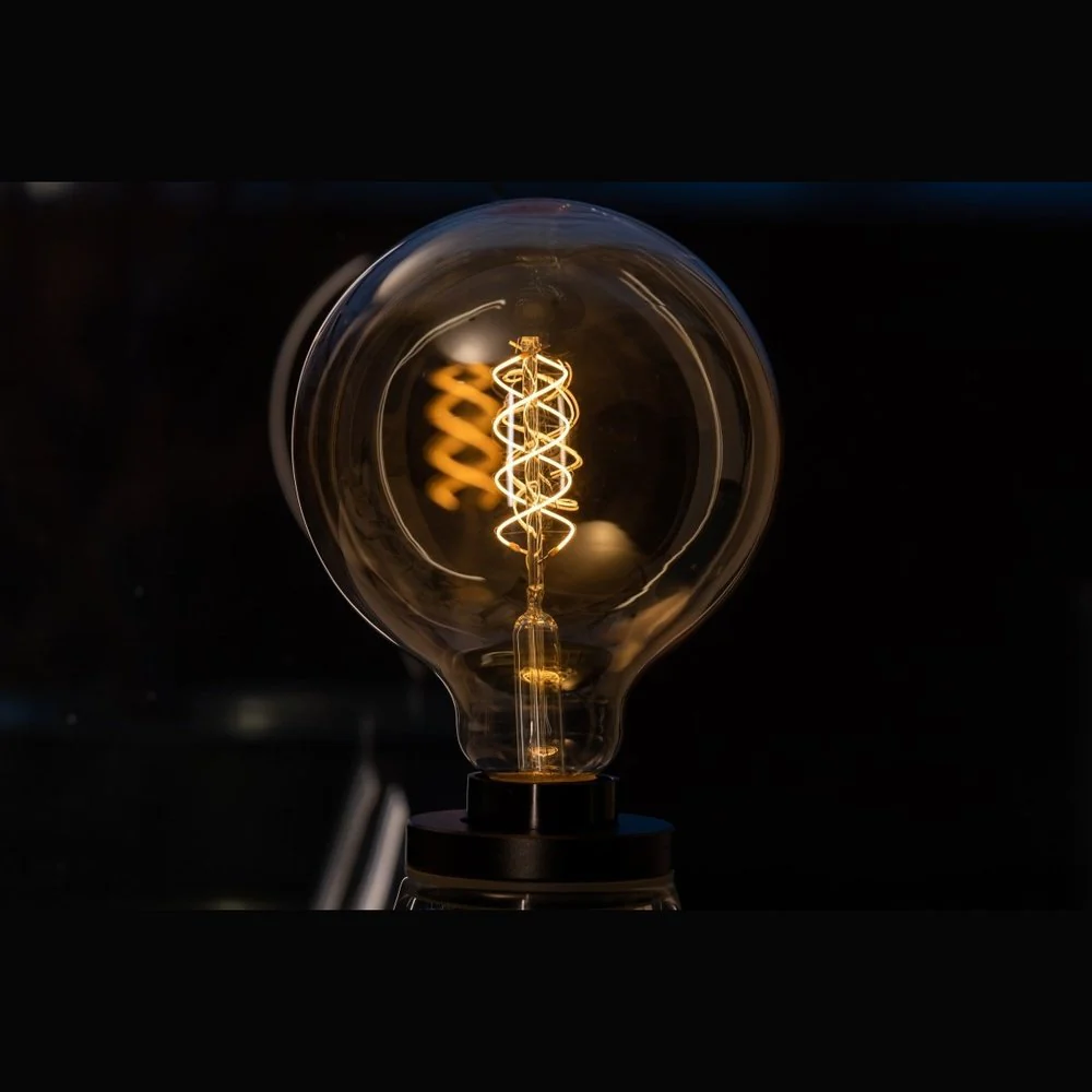 Żarówka LED E27 Vintage 1906 LED CLASSIC SLIM FILAMENT Globe 37 GOLD ściemnialna, barwa ciepła. - Image 7