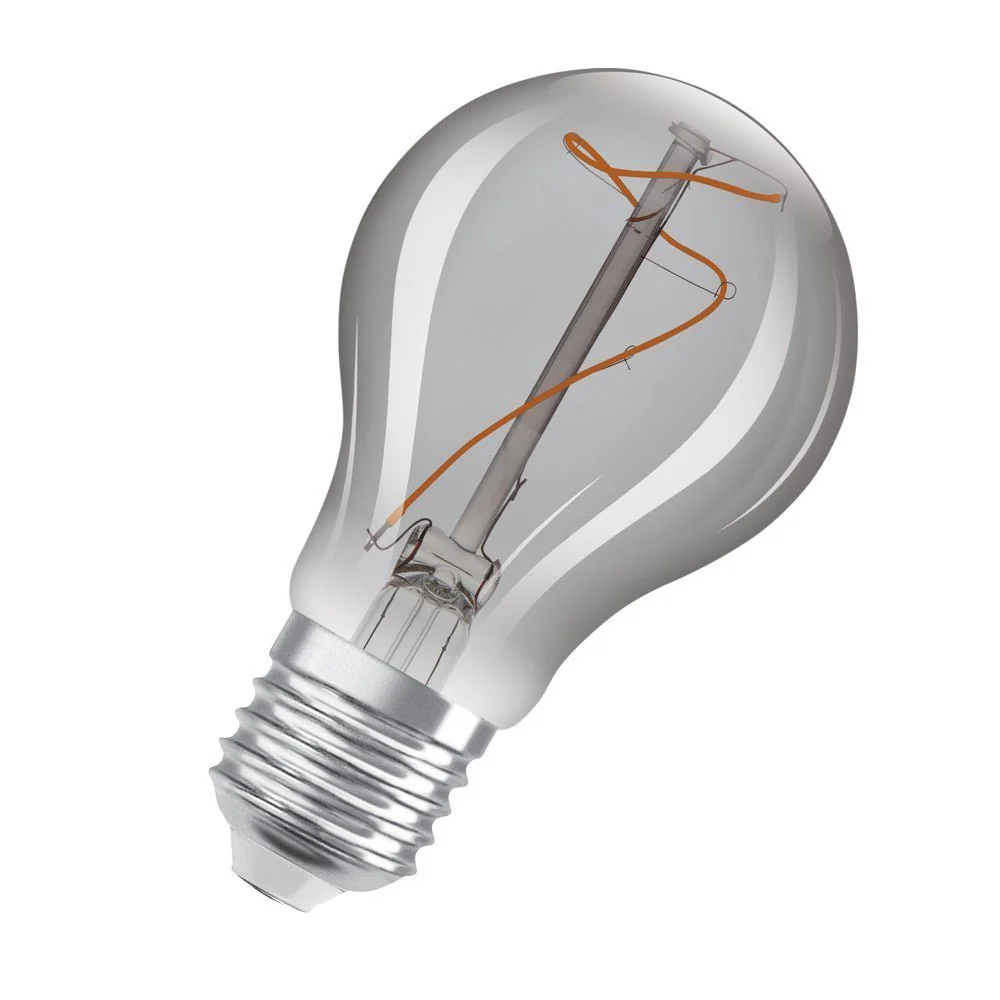 Żarówka LED E27 3,4W Vintage 1906® LED CLASSIC A, Globe and EDISON 10 SMOKE, barwa ciepła. - Image 4