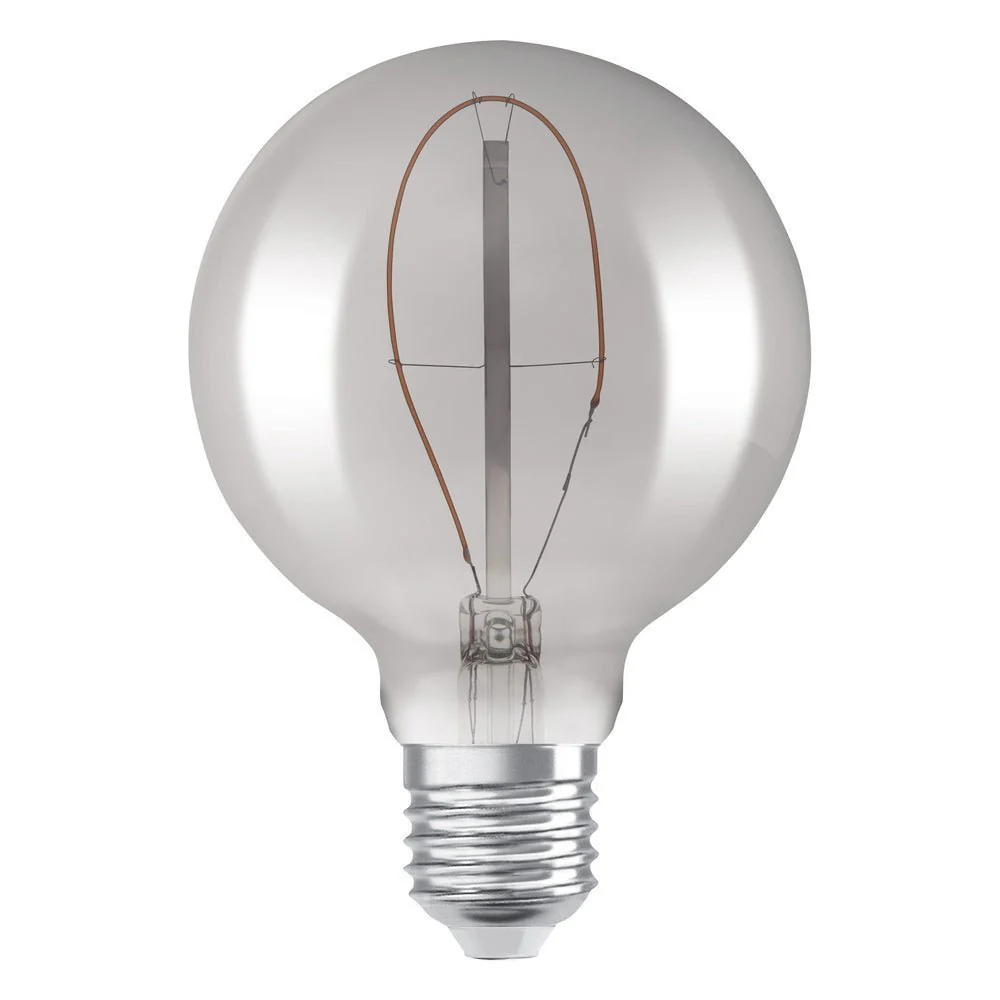 Żarówka LED E27, 3,4W Vintage 1906® LED CLASSIC  A, Globe and EDISON 10 SMOKE, barwa ciepła. - Image 4