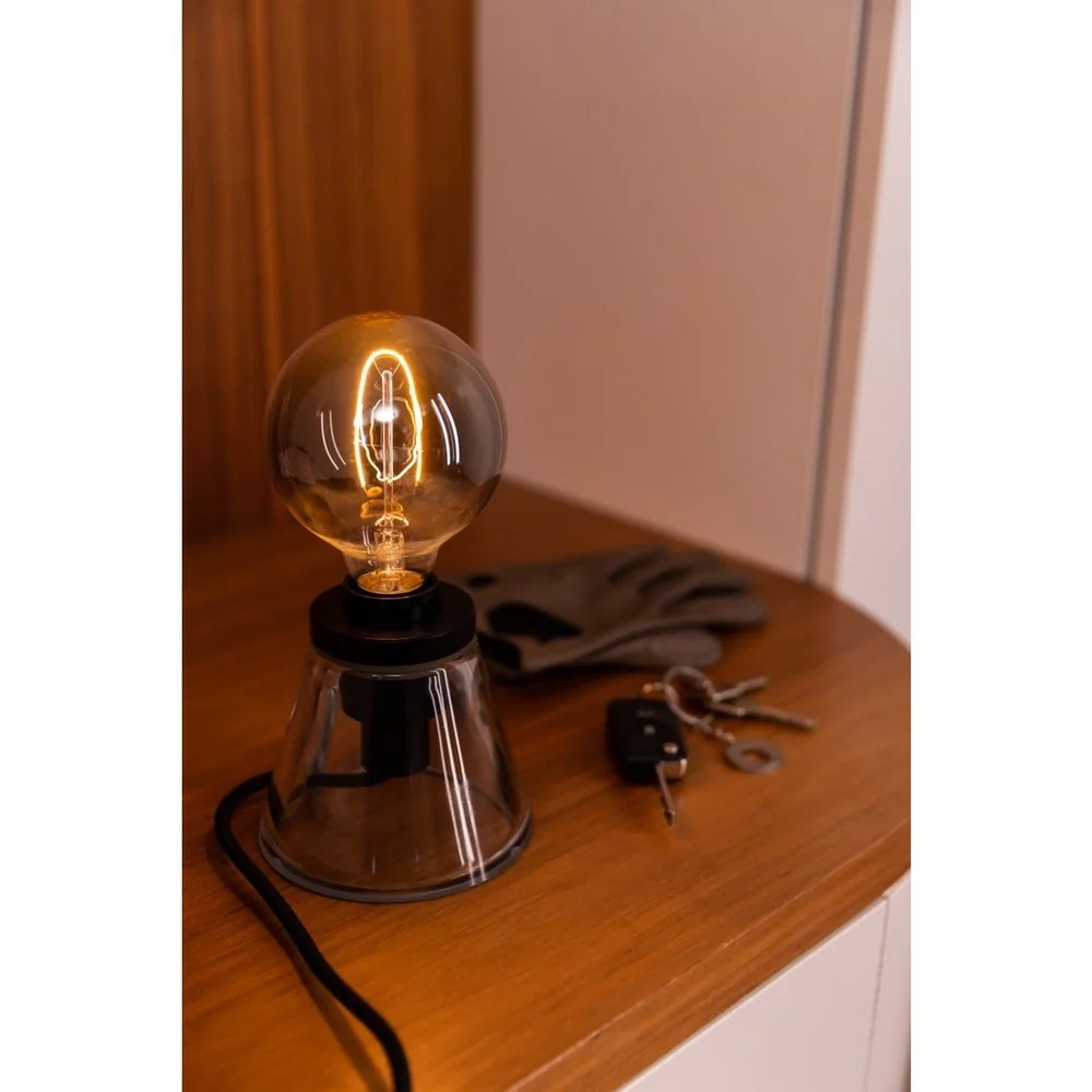 Żarówka LED E27, 3,4W Vintage 1906® LED CLASSIC  A, Globe and EDISON 10 SMOKE, barwa ciepła. - Image 6