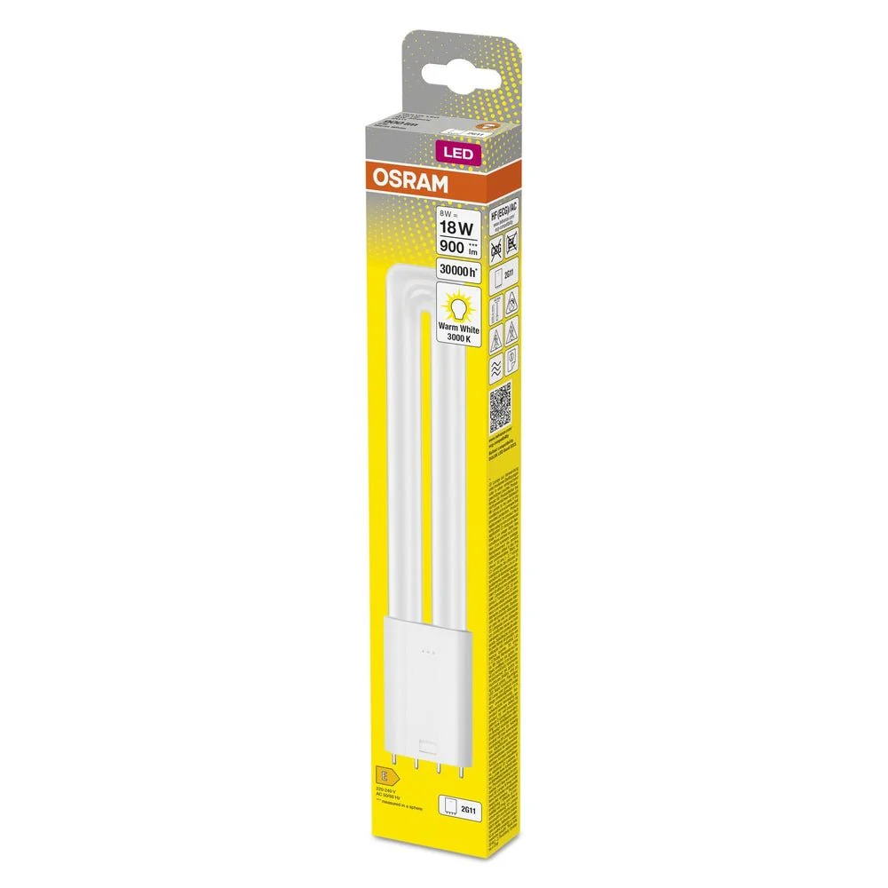 Zamiennik LED świetlówek jednotrzonkowych 2G11 8W 3000K - Image 3