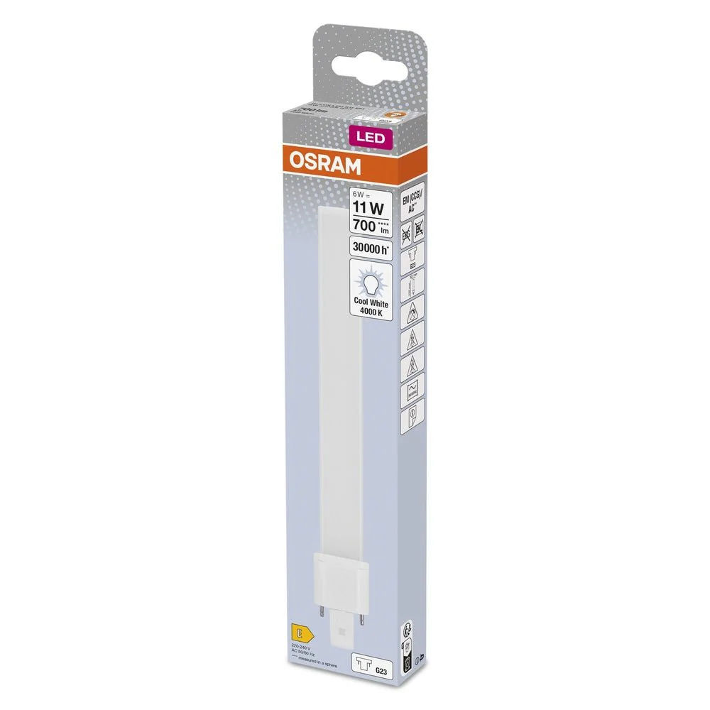 Zamiennik LED świetlówek jednotrzonkowych G23 6W 4000K 700 - Image 3