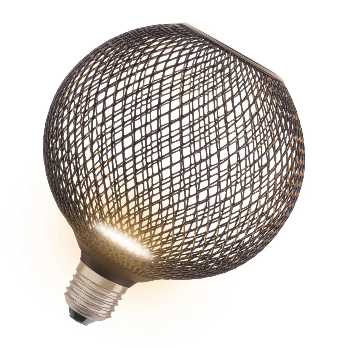 Żarówka LED OSRAM DECOR LED FLAT GLOBE 125 czarny 3.5W 827 Frosted E27 Non-DIM - Image 3