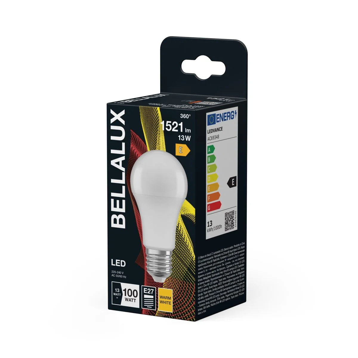 Żarówka LED OSRAM LED Classic A 100 13W 827 Frosted E27 ciepła - Image 2