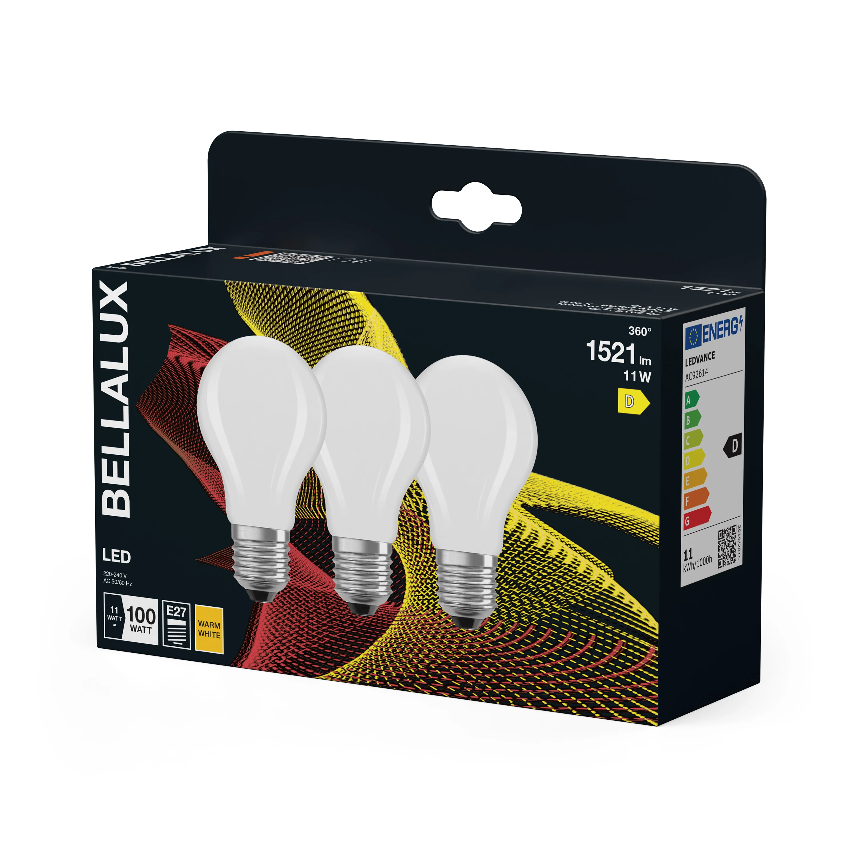 Żarówka LED OSRAM LED Classic A 100 Filament 11W 827 Frosted E27 - Image 5