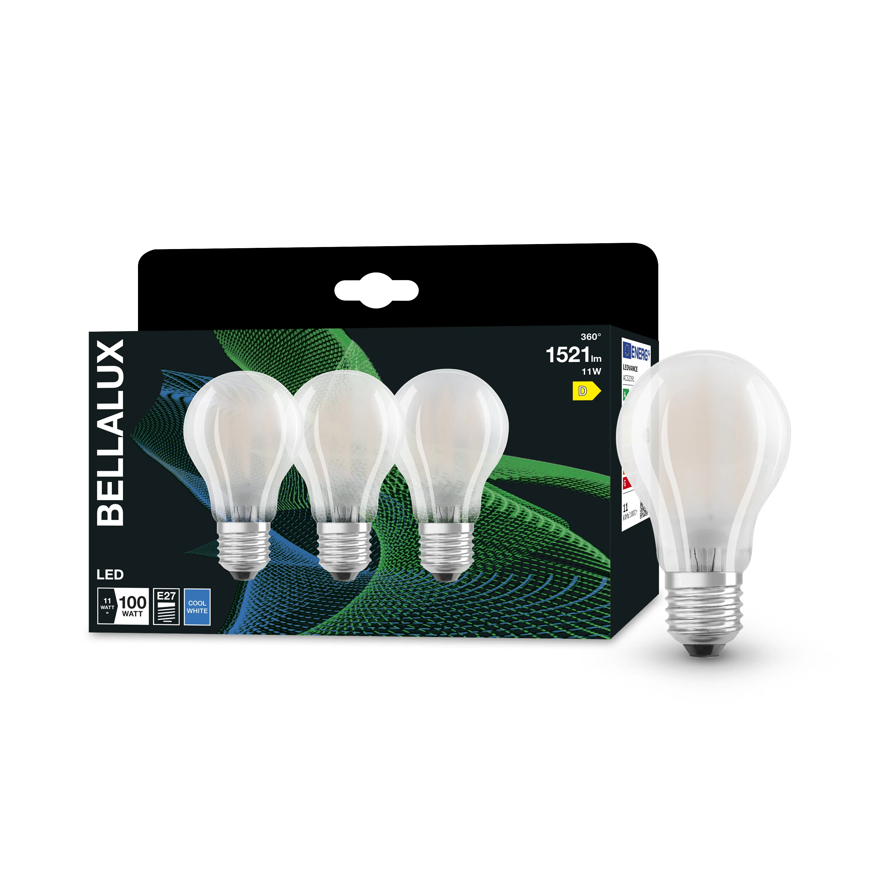 Żarówka LED OSRAM LED Classic A 100 Filament 11W 840 Frosted E27 - Image 4