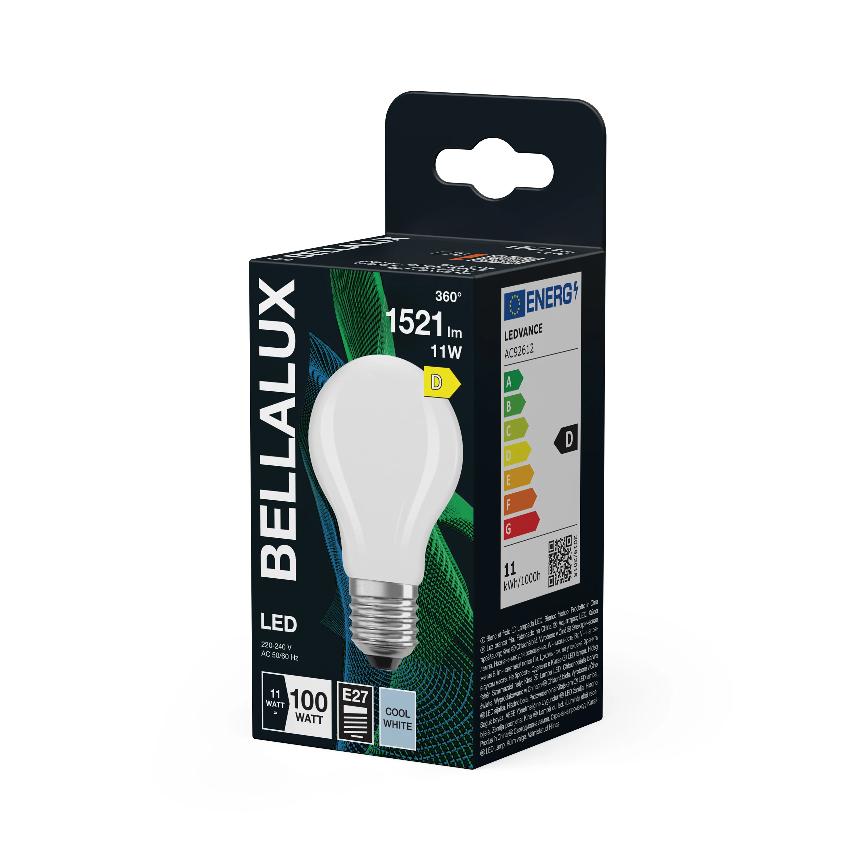 Żarówka LED OSRAM LED Classic A 100 Filament 11W 840 Frosted E27 neutralna - Image 5