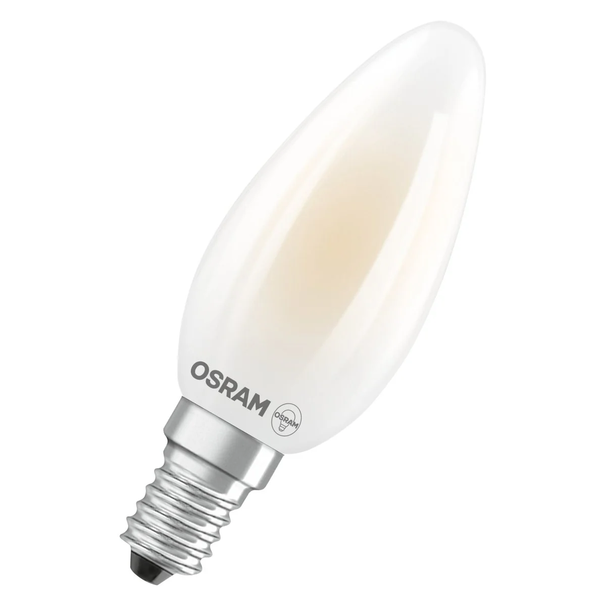 Żarówka LED OSRAM LED Classic B 25 Filament Energy efficiency class A 1.2W 840 Frosted E14 - Image 3