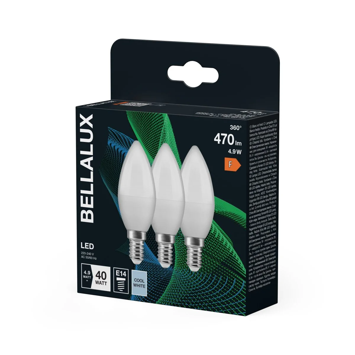 Żarówka LED OSRAM LED Classic B 40 4.9W 840 Frosted E14 - Image 2