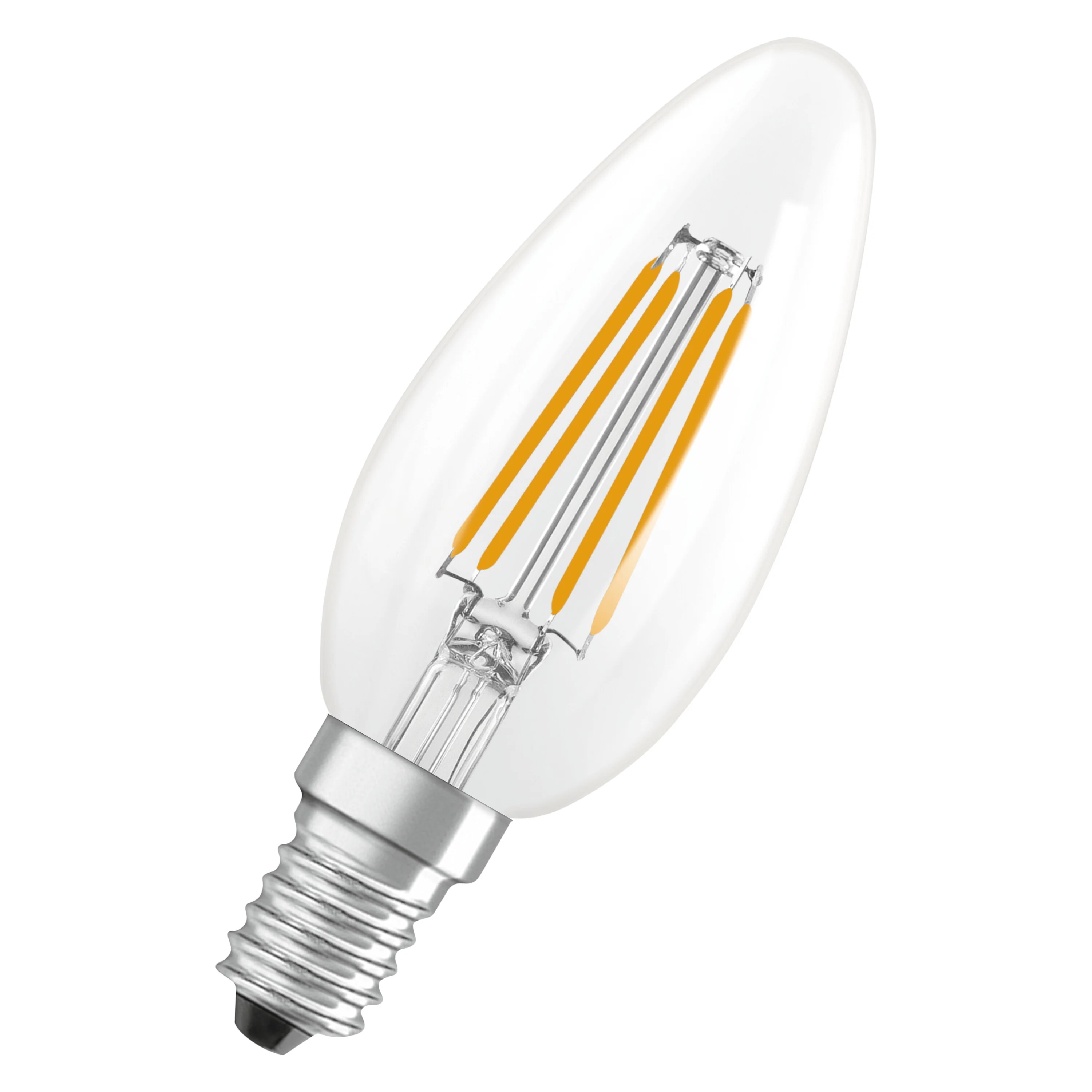 Żarówka LED OSRAM LED Classic B 60 Filament Energy efficiency class A 3.8W 827 Clear E14 - Image 6