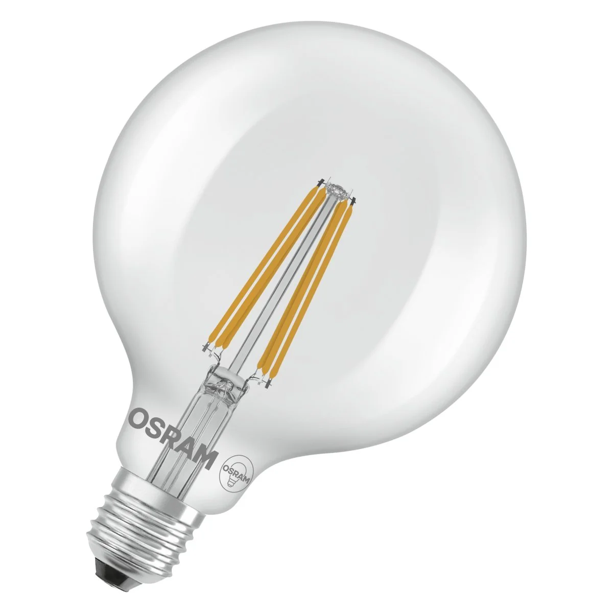 Żarówka LED OSRAM LED Classic Globe 125 100 Filament Energy efficiency class A 7.2W 840 Clear E27 - Image 3