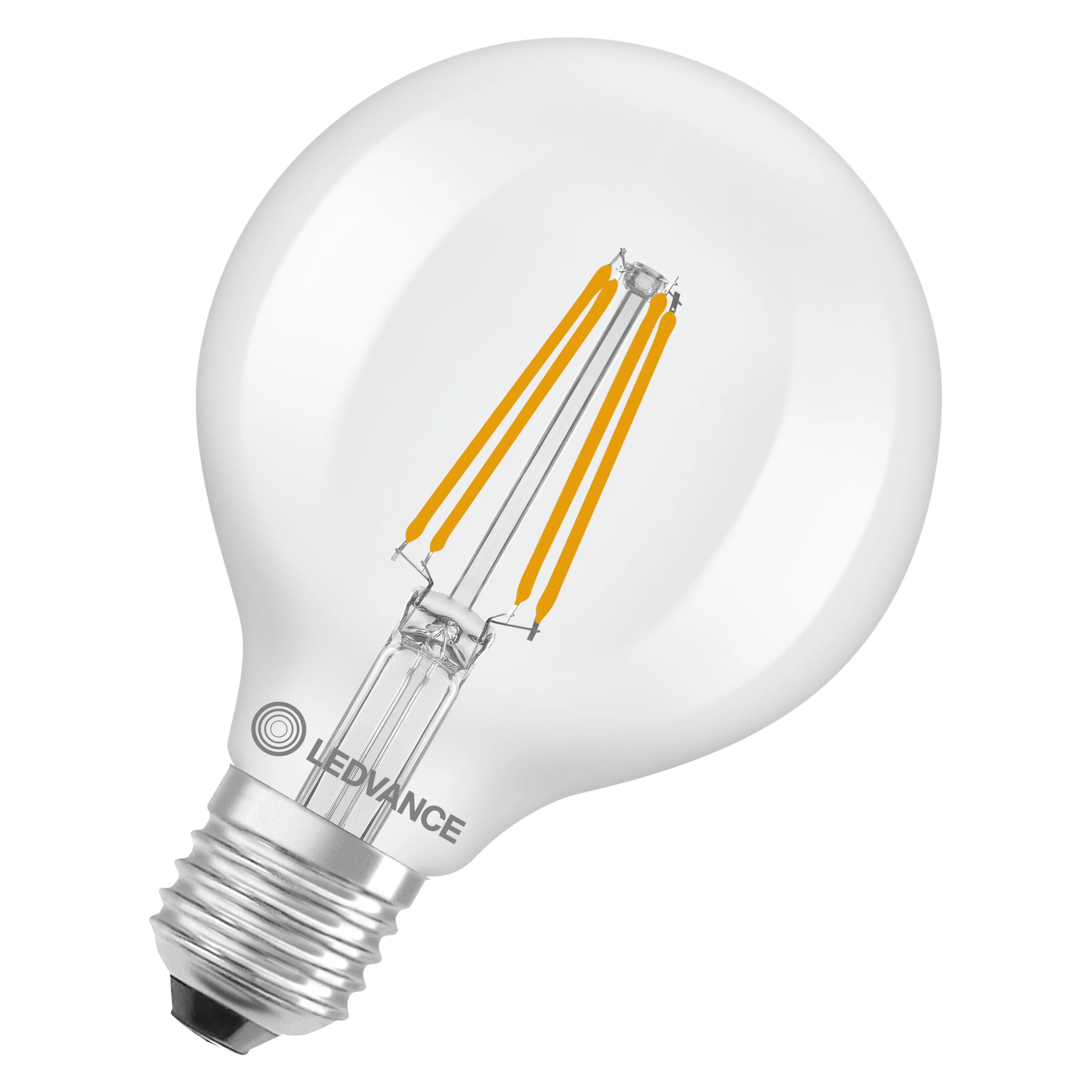 Żarówka LED OSRAM LED Classic Globe 80 40 Filament Energy efficiency class A 2.2W 827 Clear E27 - Image 6