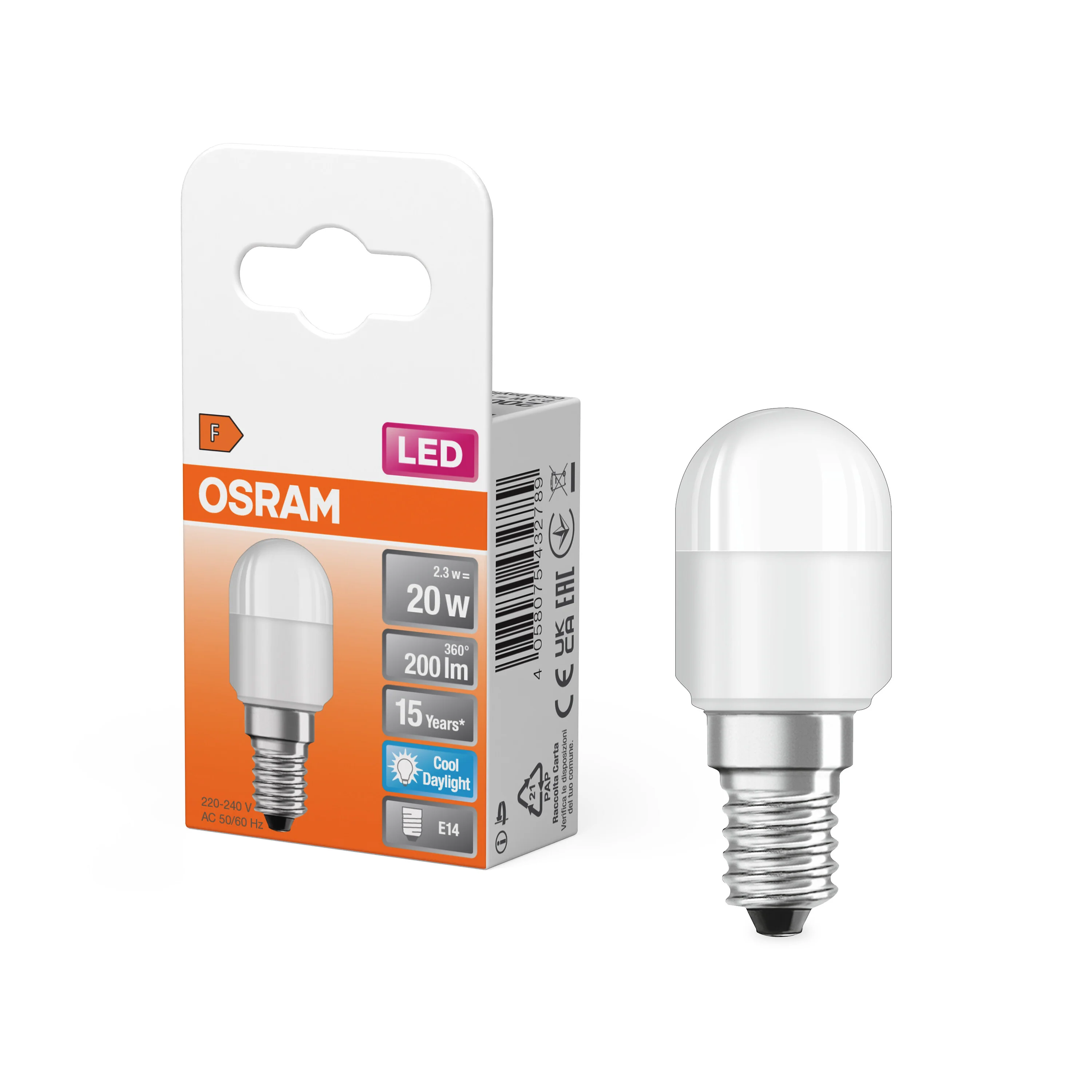 Żarówka LED OSRAM LED Special T26 20 200° 2.3W 865 Frosted E14 - Image 4