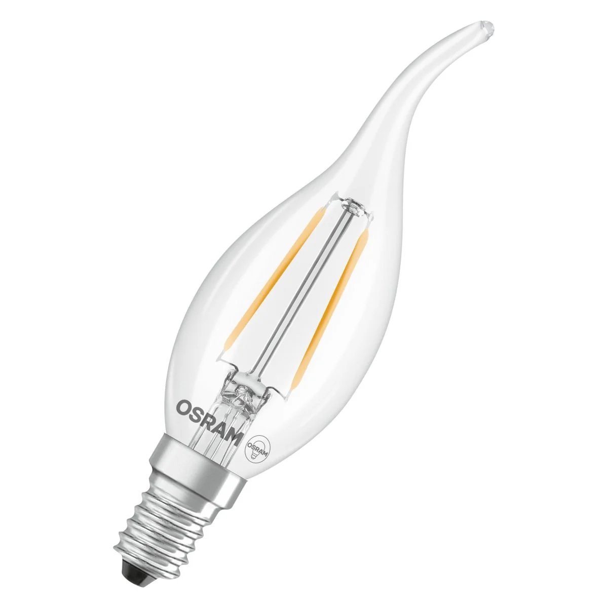 Żarówka LED OSRAM LED Star Classic BA 25 Filament 1.8W 827 Clear E14 - Image 3