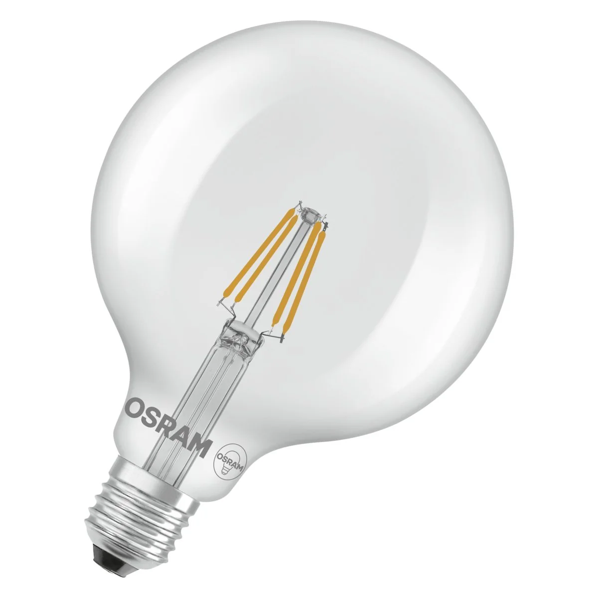Żarówka LED OSRAM LED Star Globe 125 40 Filament 3.4W 827 Clear E27 - Image 3