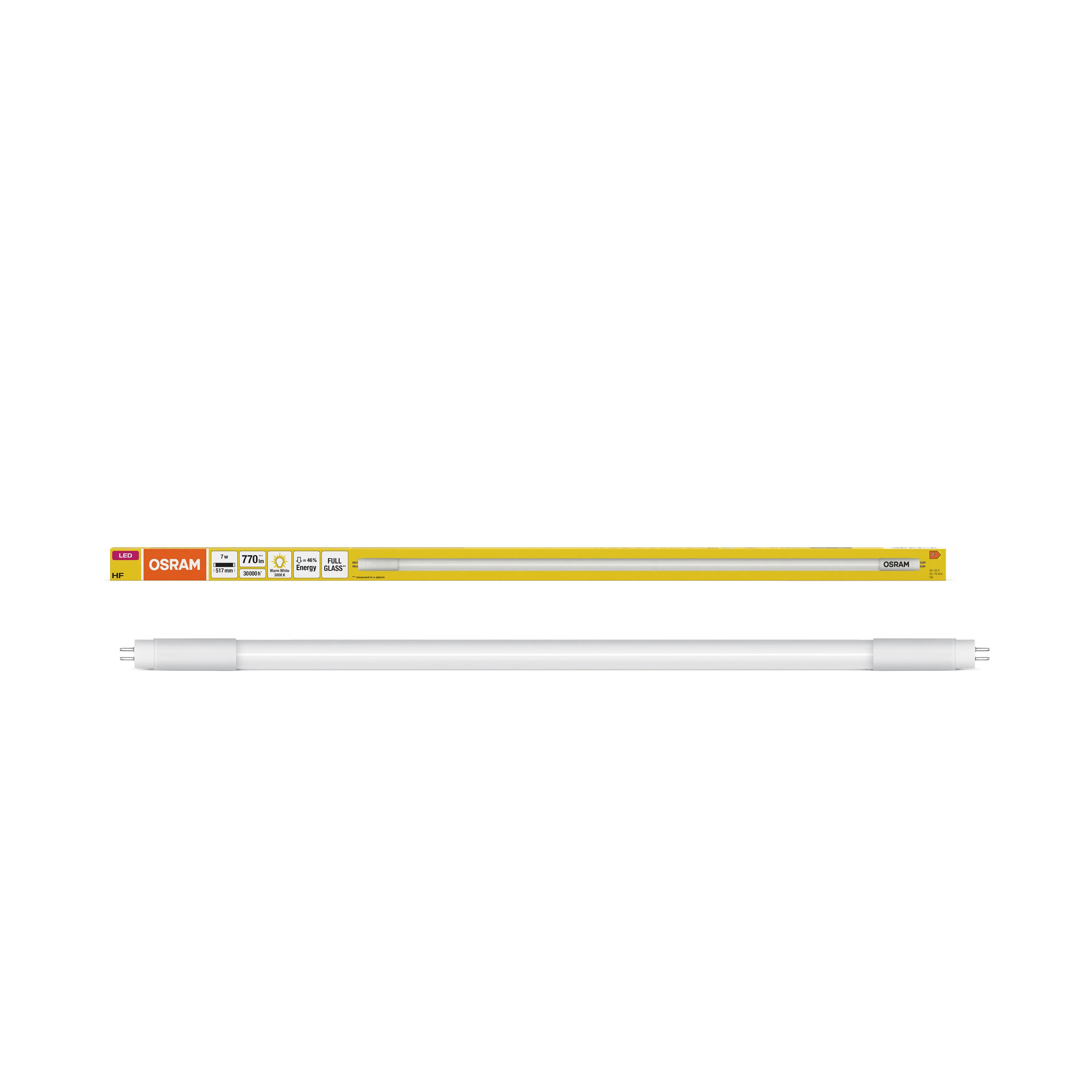 Żarówka LED OSRAM LED TUBE T5 HF L13 SHORT 517 mm 7W 830 - Image 5
