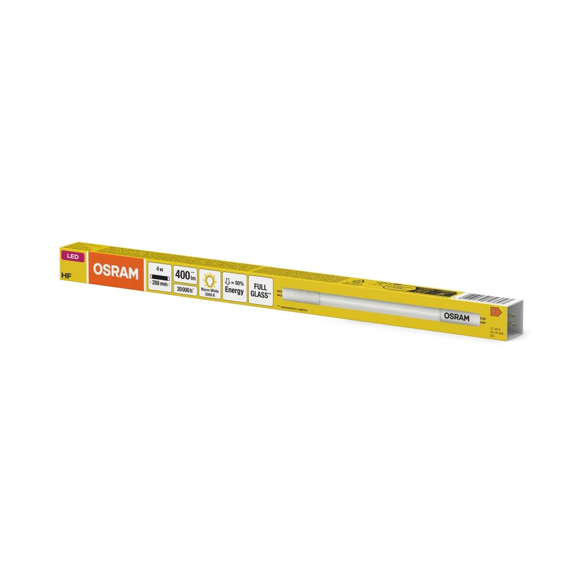 Żarówka LED OSRAM LED TUBE T5 HF L8 SHORT 288 mm 4W 830 - Image 2