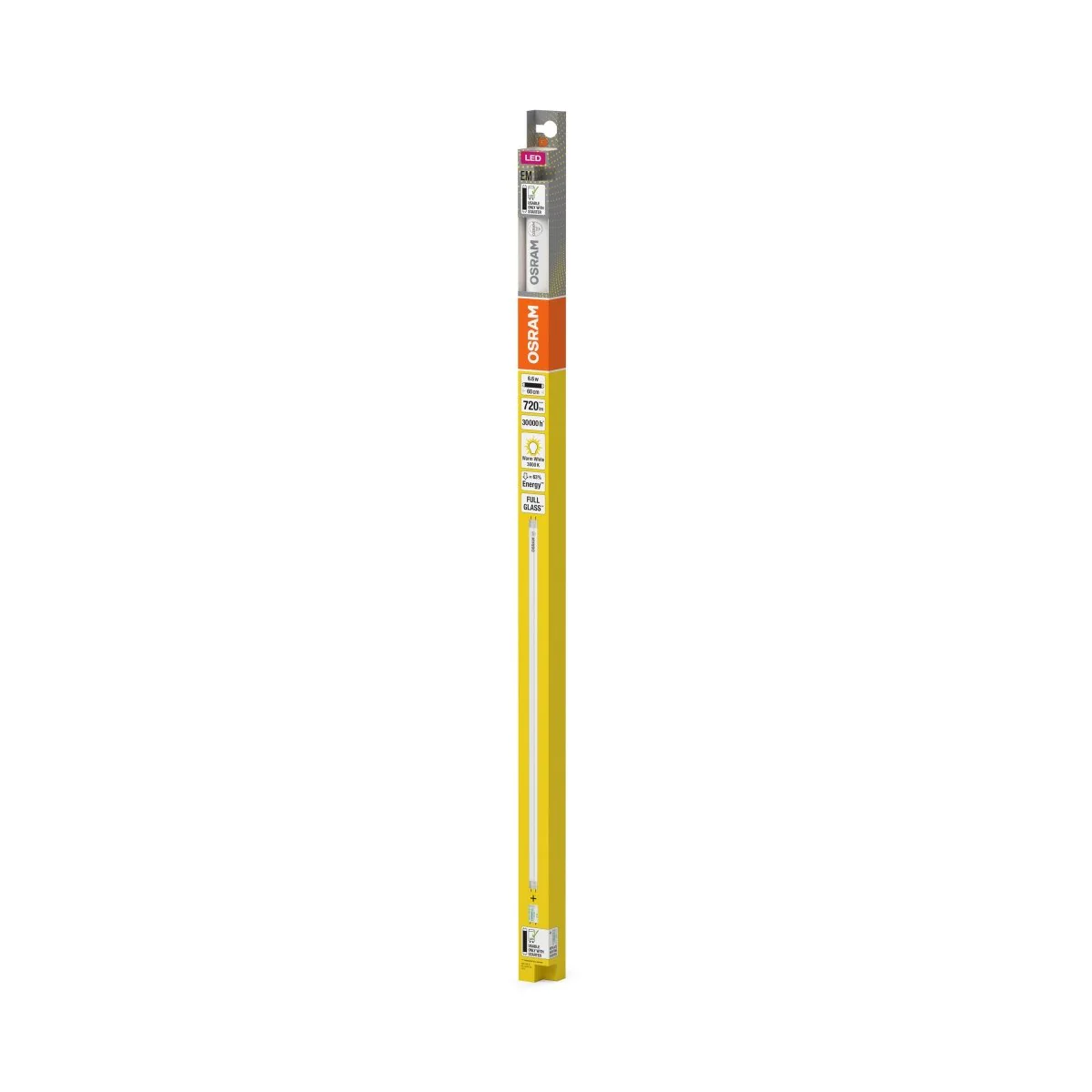 Żarówka LED OSRAM LED TUBE T8 18 EM 600 mm 6.6W 830 - Image 2