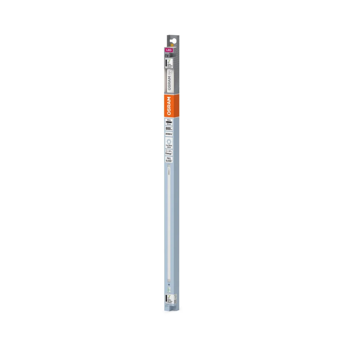 Żarówka LED OSRAM LED TUBE T8 18 EM 600 mm 6.6W 840 - Image 2