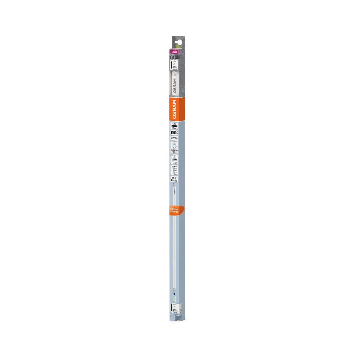 Żarówka LED OSRAM LED TUBE T8 18 EM MOTION SENSOR 600 mm 6.8W 840 - Image 2