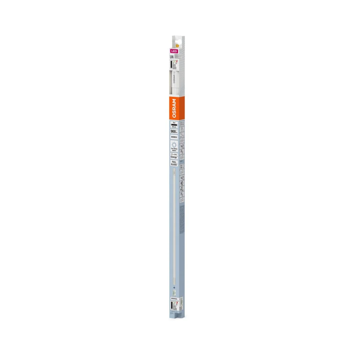 Żarówka LED OSRAM LED TUBE T8 18 UNIVERSAL 600 mm 8W 840 - Image 2