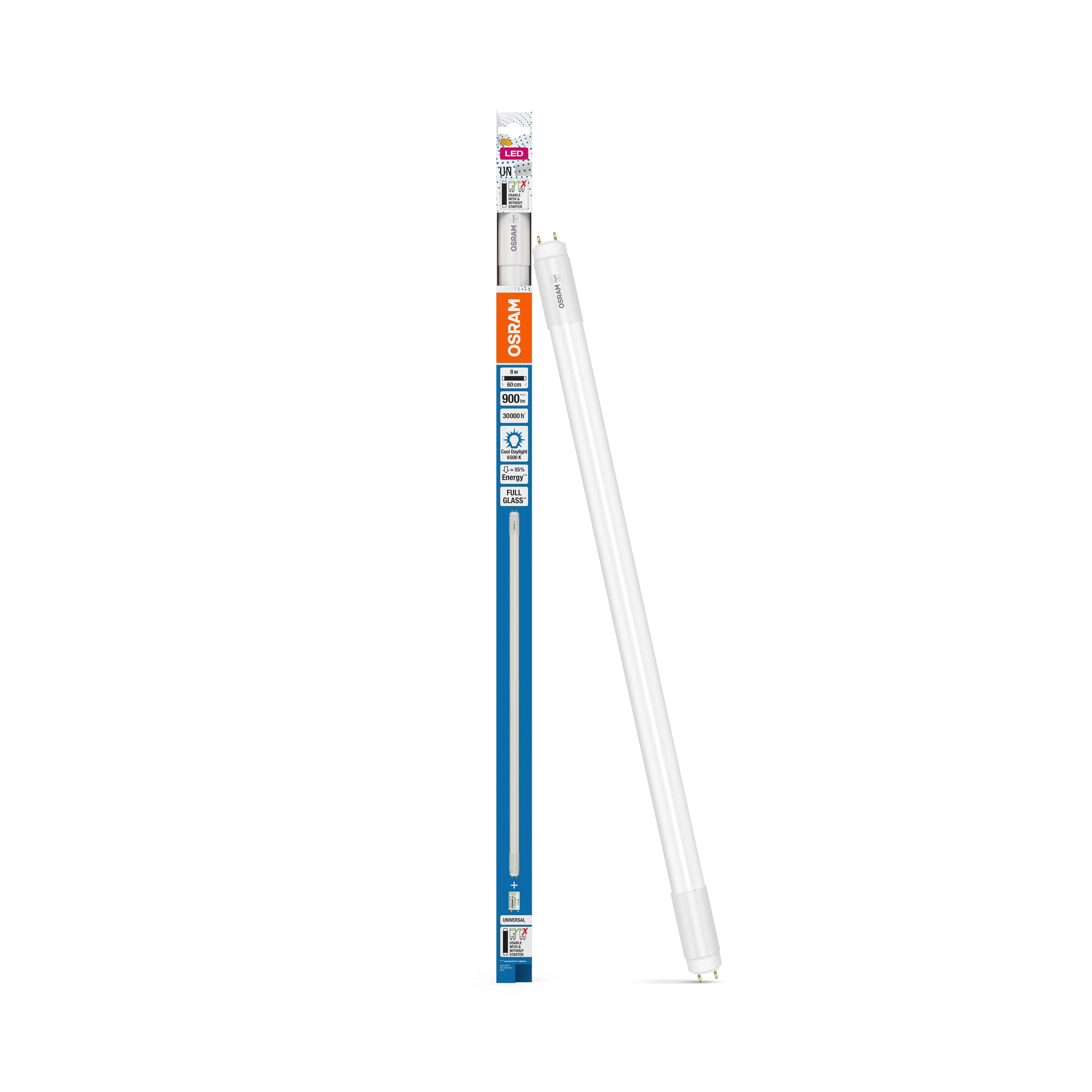 Żarówka LED OSRAM LED TUBE T8 18 UNIVERSAL 600 mm 8W 865 - Image 5
