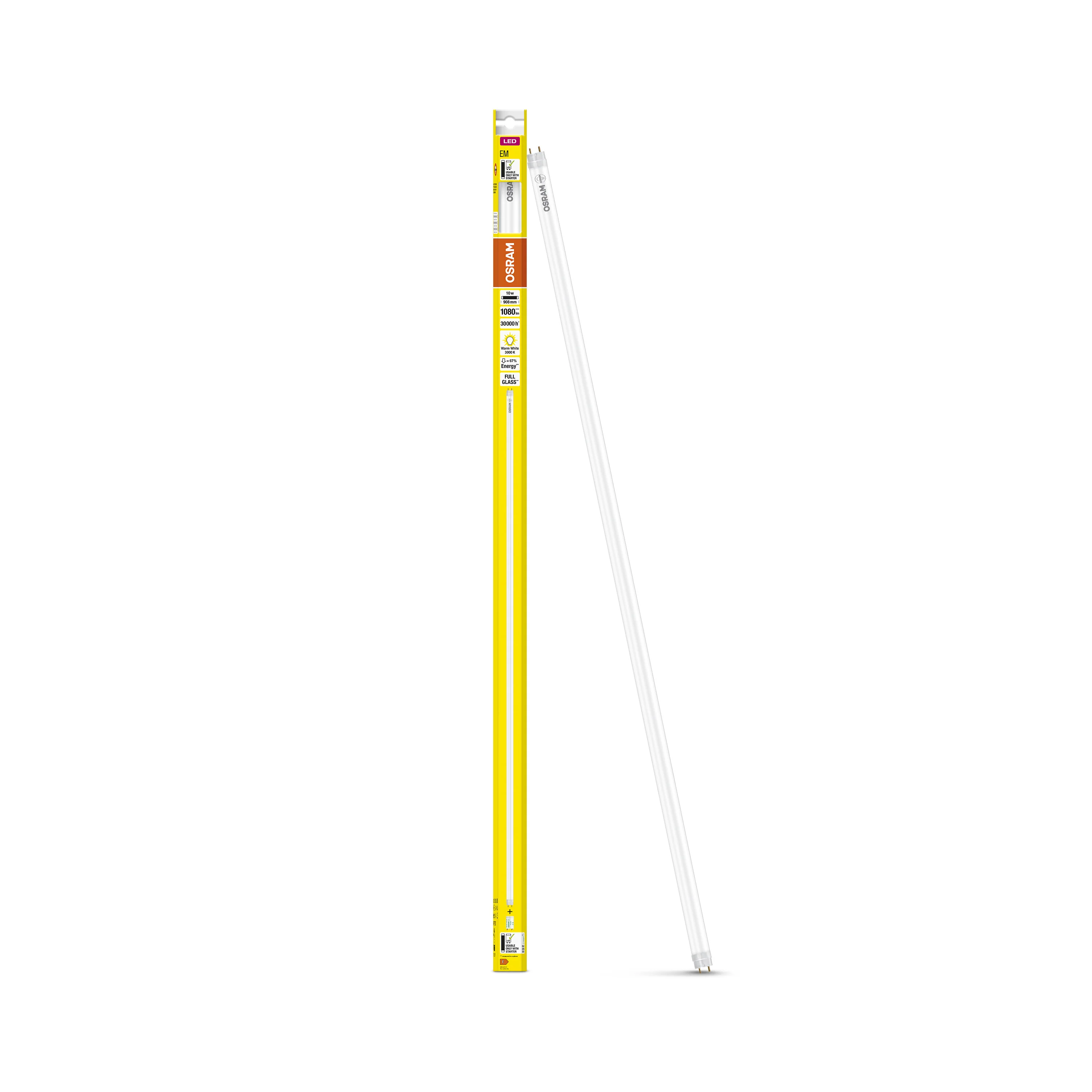 Żarówka LED OSRAM LED TUBE T8 30 EM 900 mm 10W 830 - Image 5