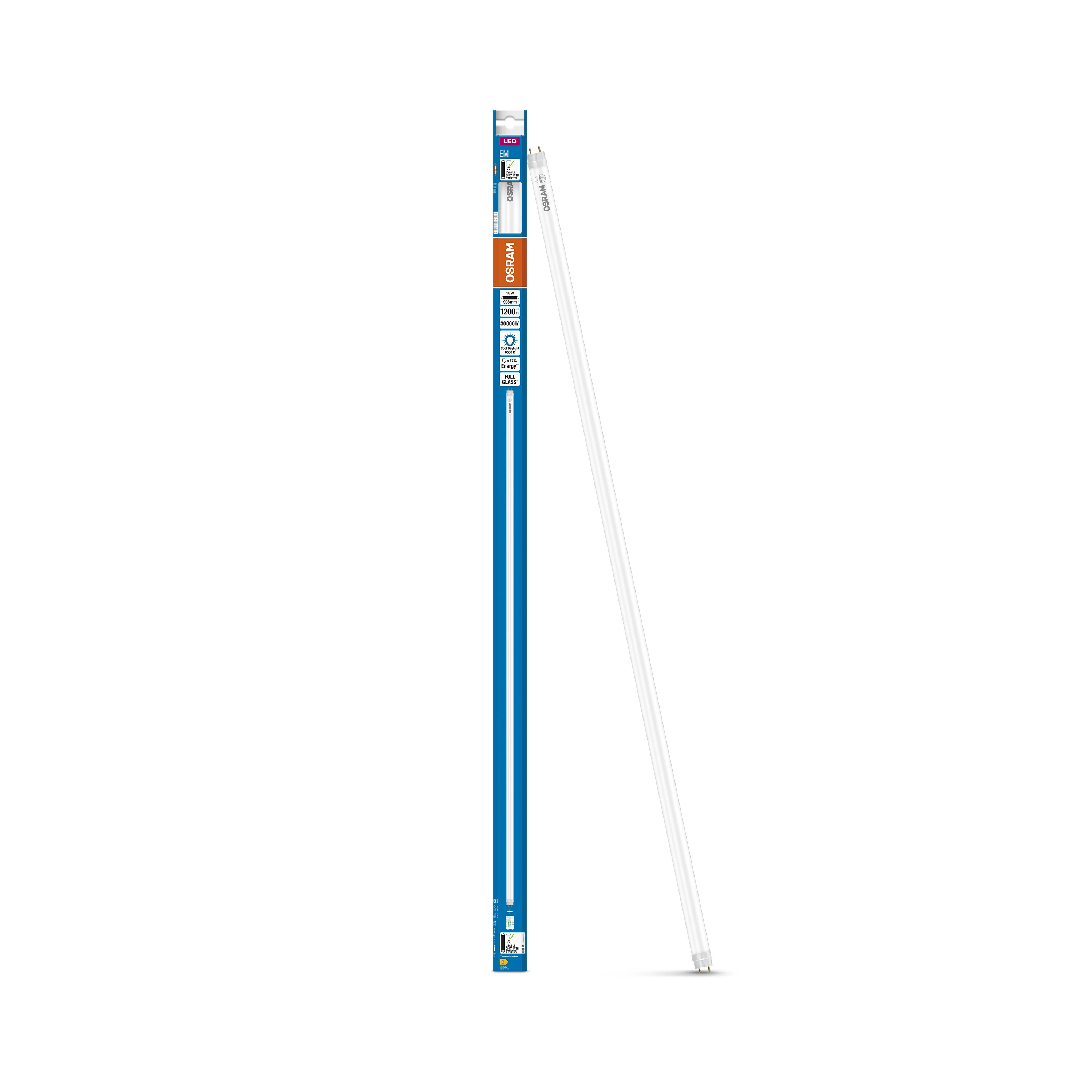 Żarówka LED OSRAM LED TUBE T8 30 EM 900 mm 10W 865 - Image 5