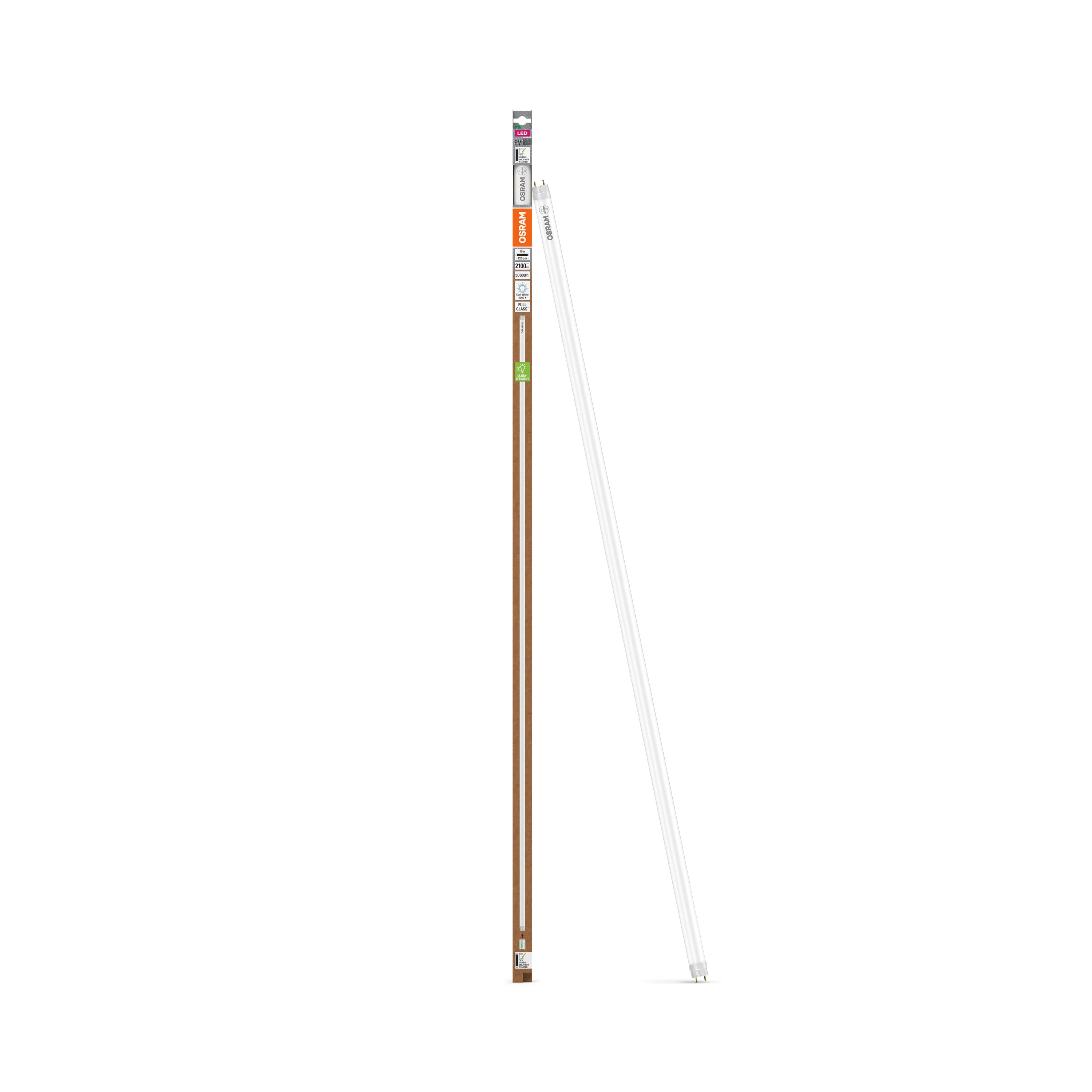 Żarówka LED OSRAM LED TUBE T8 36 EM ENERGY EFFICIENCY CLASS A 1200 mm 10W 840 - Image 4