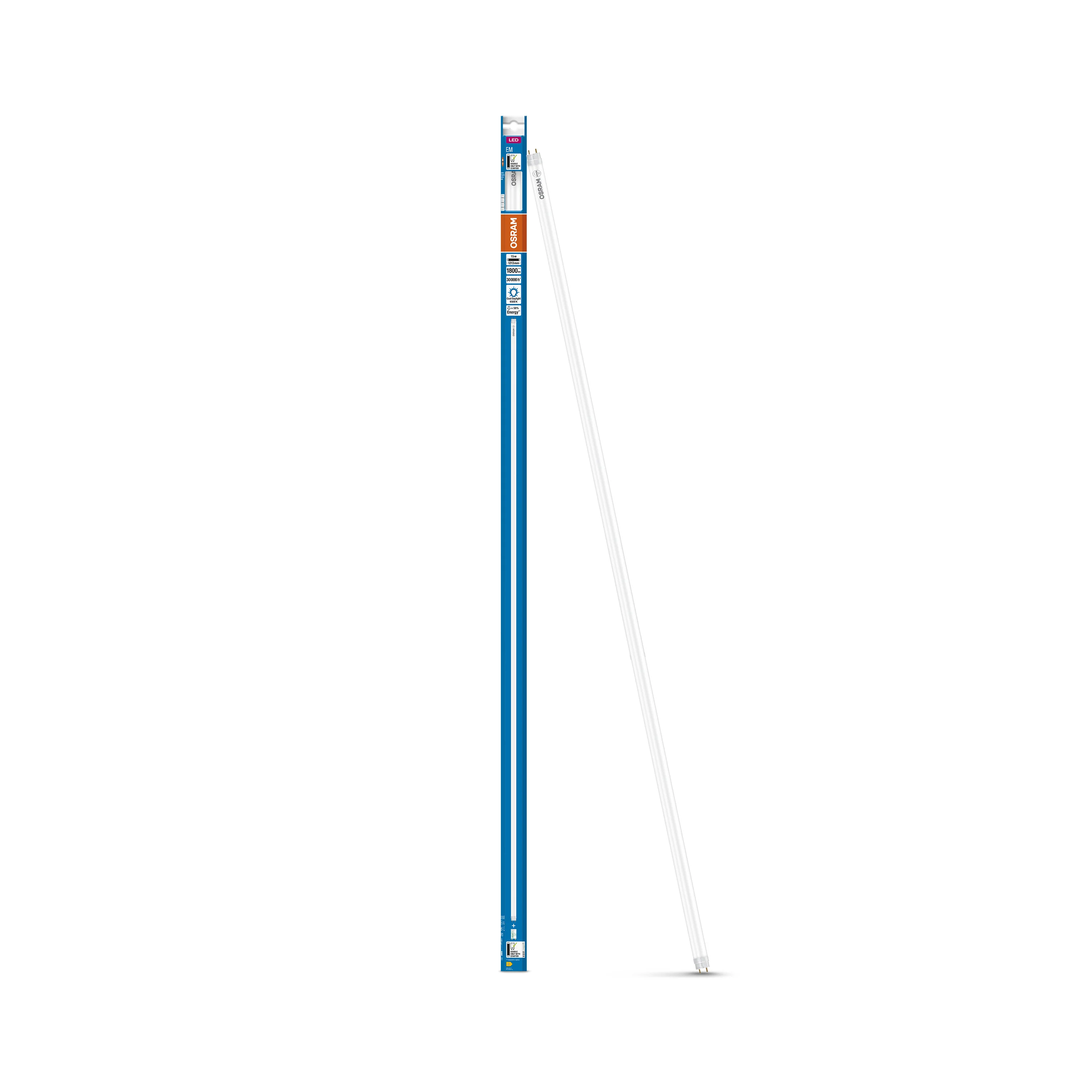 Żarówka LED OSRAM LED TUBE T8 36 EM PLASTIC 1200 mm 15W 865 - Image 4