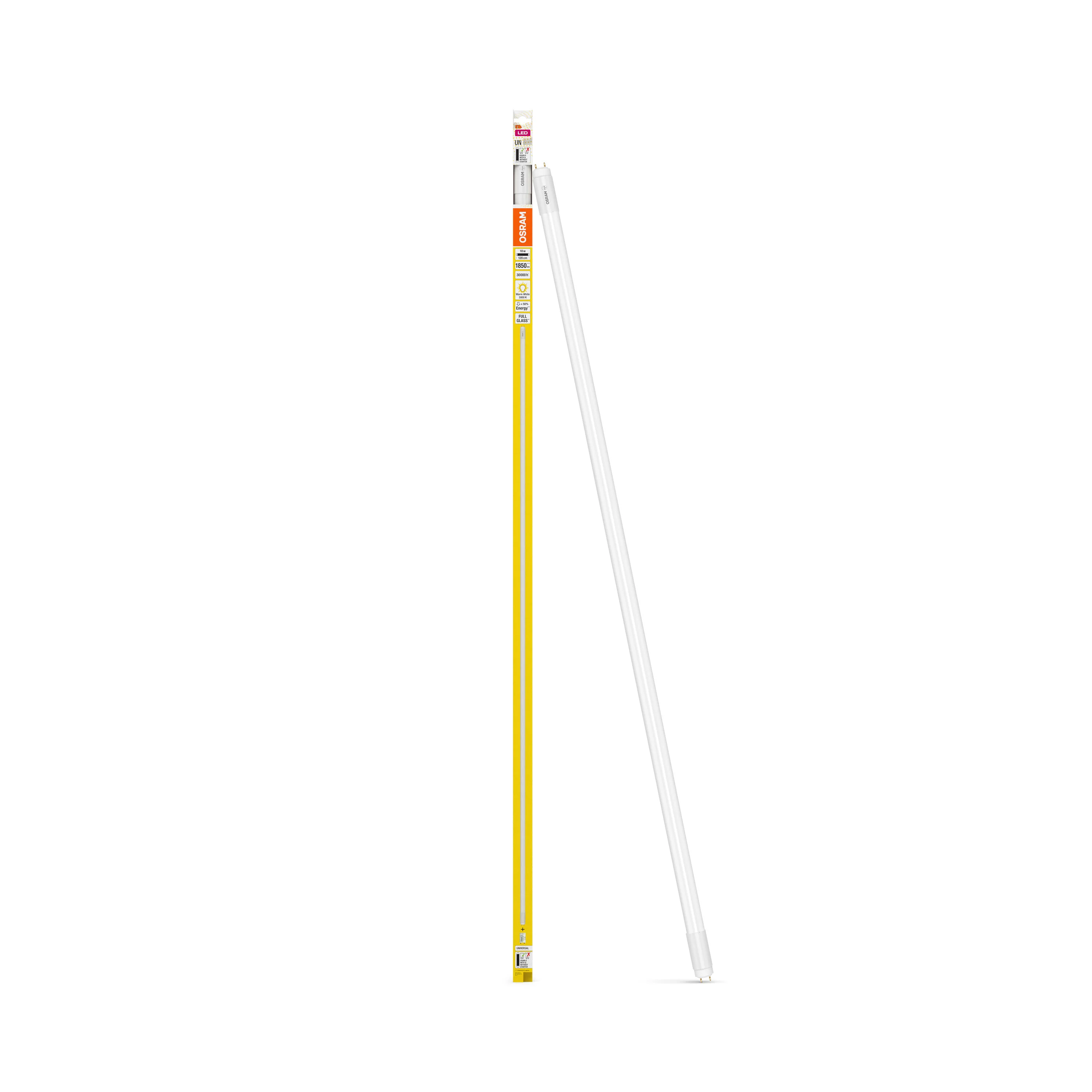 Żarówka LED OSRAM LED TUBE T8 36 UNIVERSAL 1200 mm 18W 830 - Image 5