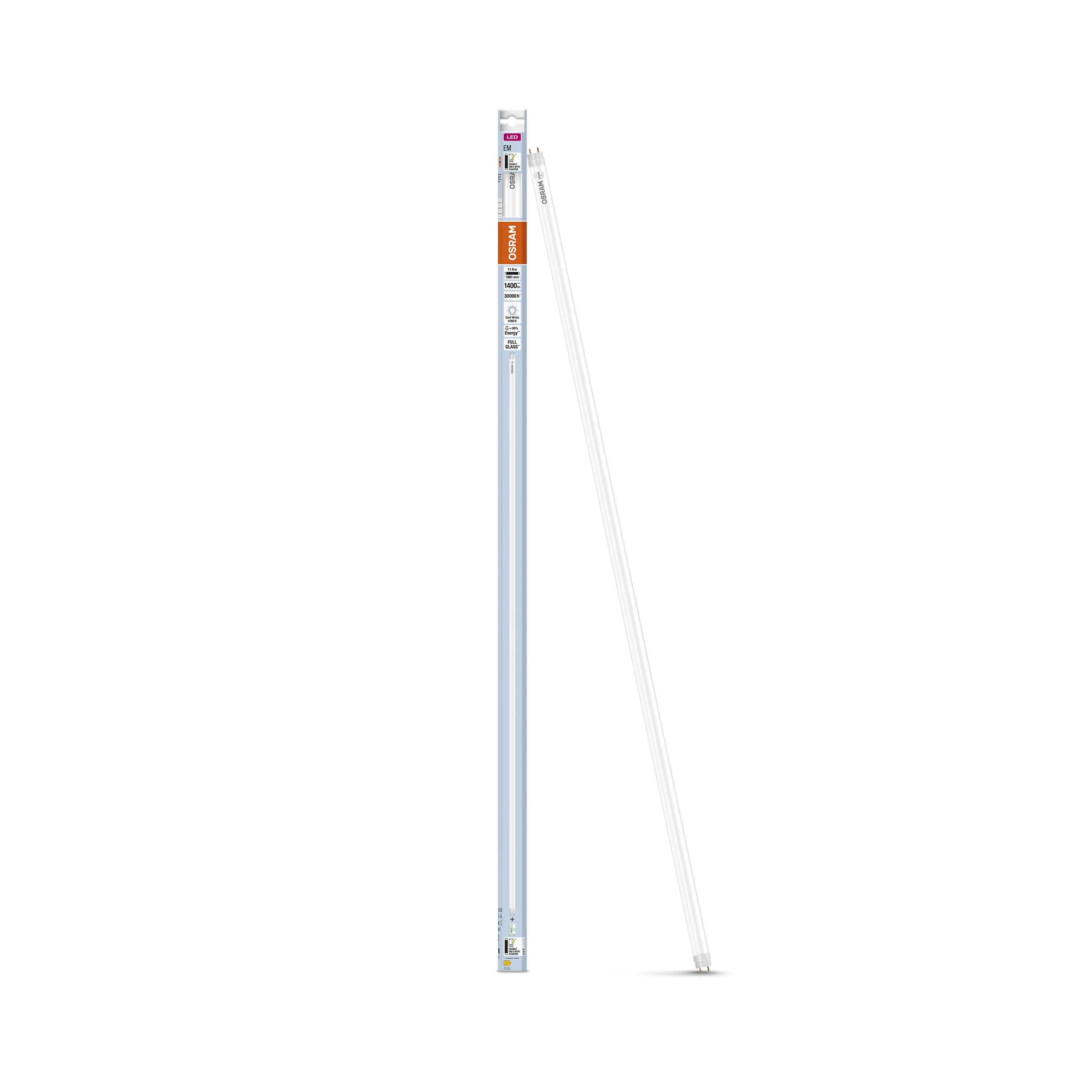 Żarówka LED OSRAM LED TUBE T8 38 EM 1050 mm 11.6W 840 - Image 5