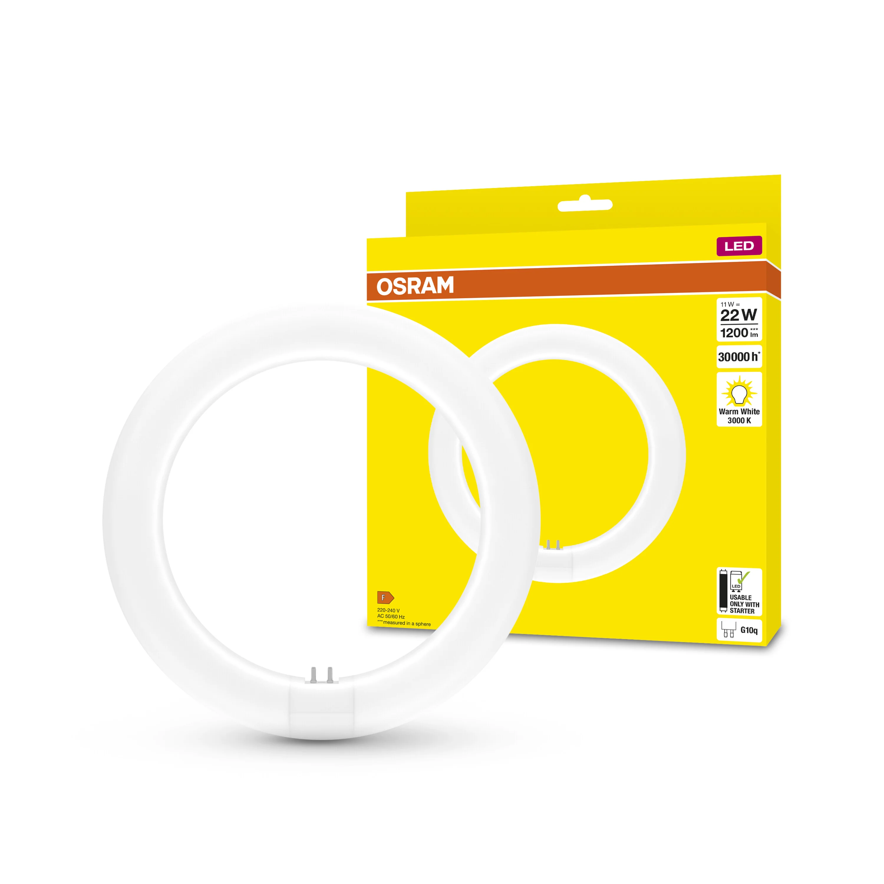 Żarówka LED OSRAM LED TUBE T9 C 22 EM 11W 830 G10q - Image 5