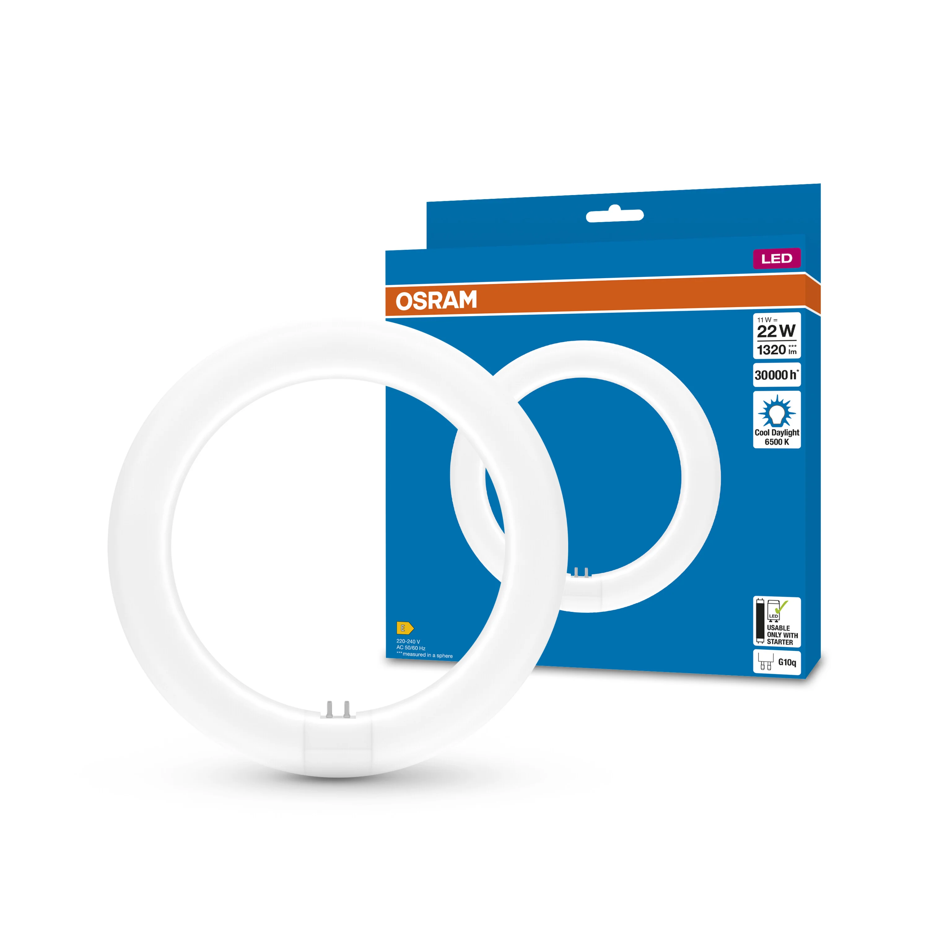 Żarówka LED OSRAM LED TUBE T9 C 22 EM 11W 865 G10q - Image 5