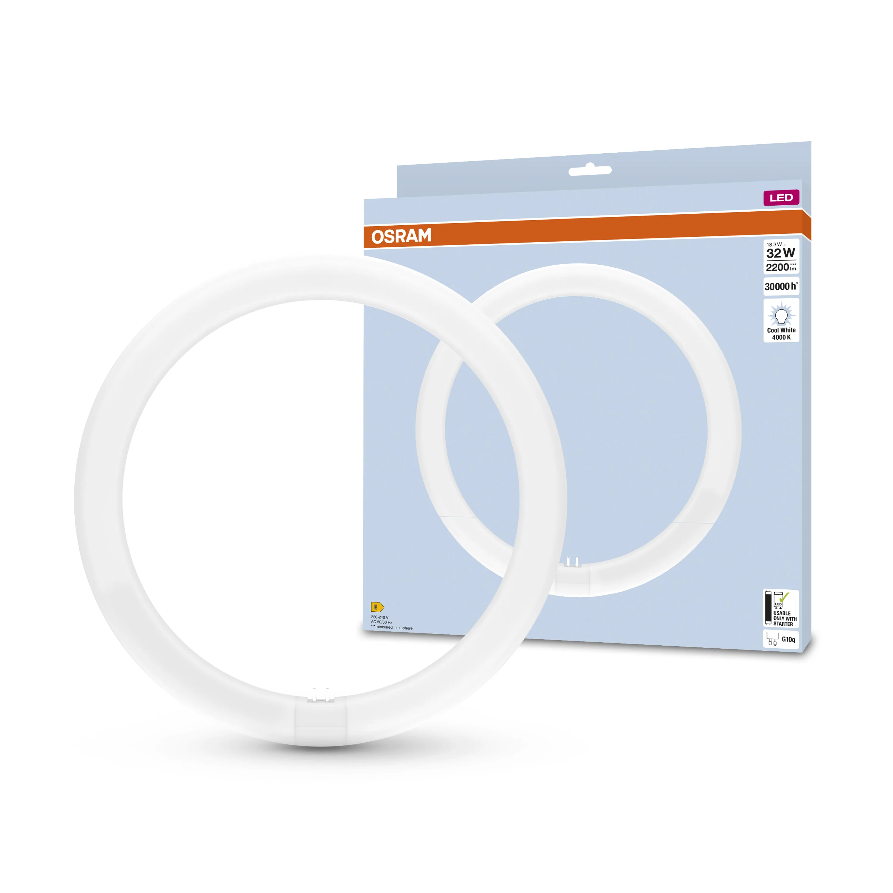 Żarówka LED OSRAM LED TUBE T9 C 32 EM 18.3W 840 G10q - Image 5