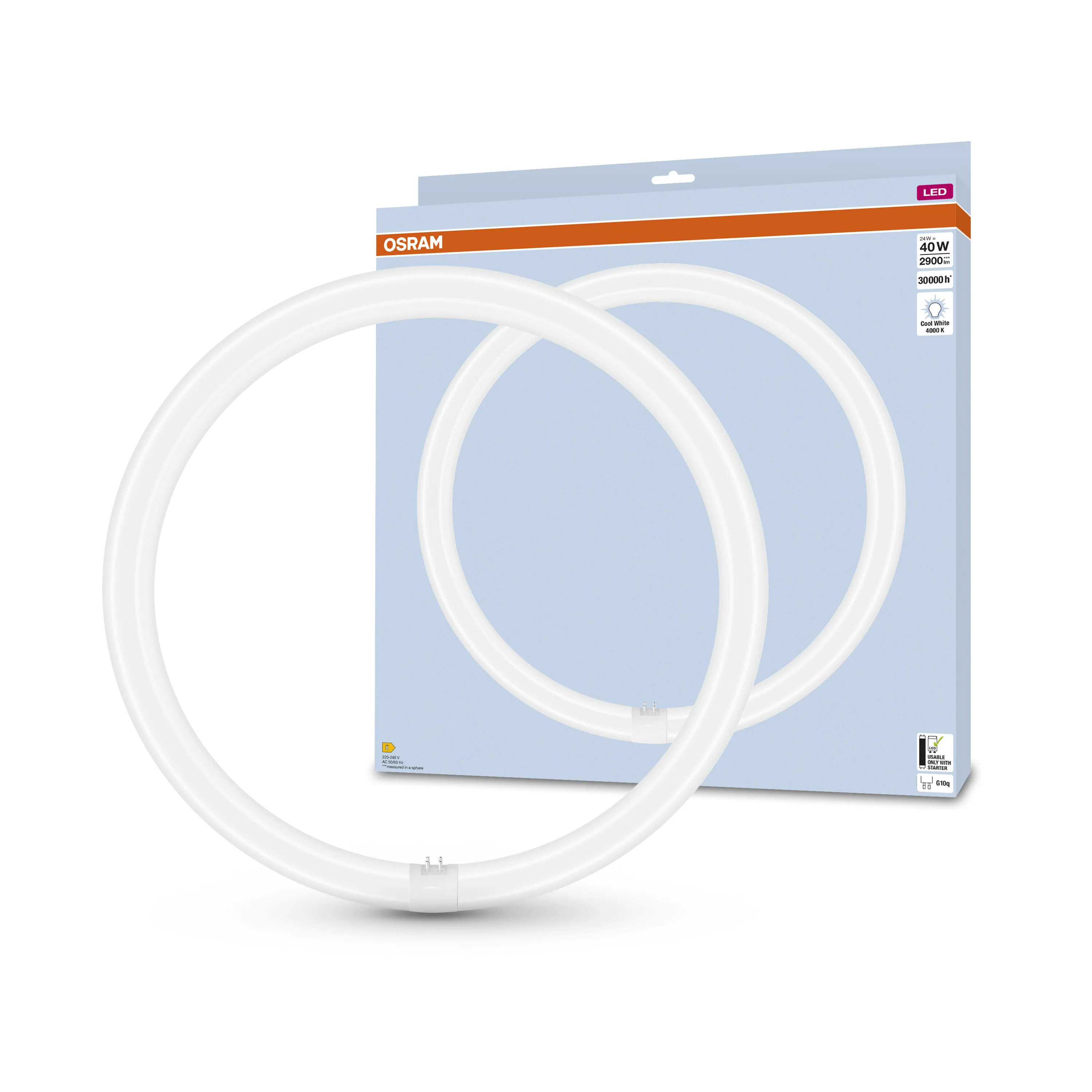 Żarówka LED OSRAM LED TUBE T9 C 40 EM 24W 840 G10q - Image 5