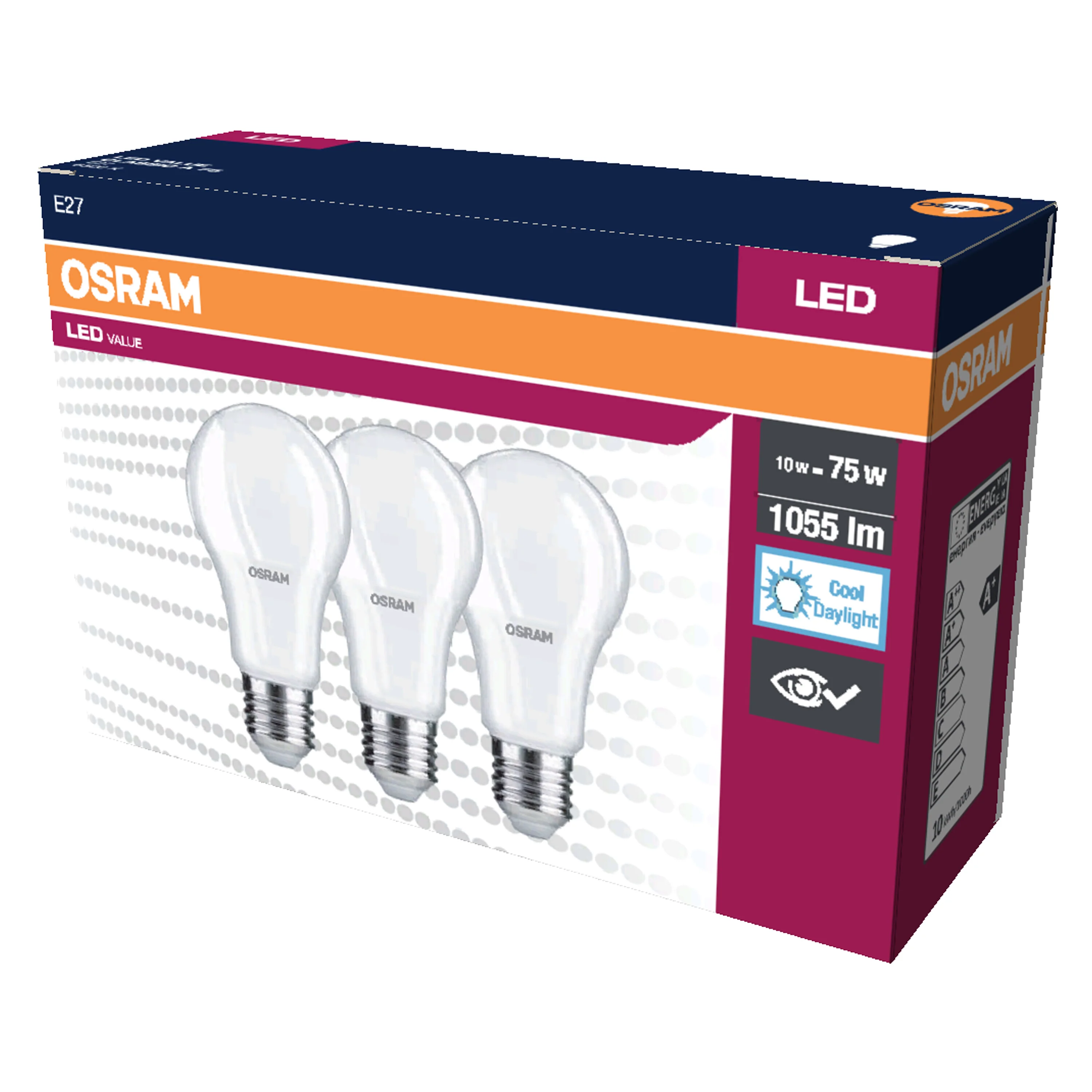 Żarówka LED OSRAM LED VALUE CLAS A 75  10 W/6500 K E27 zmina - Image 5