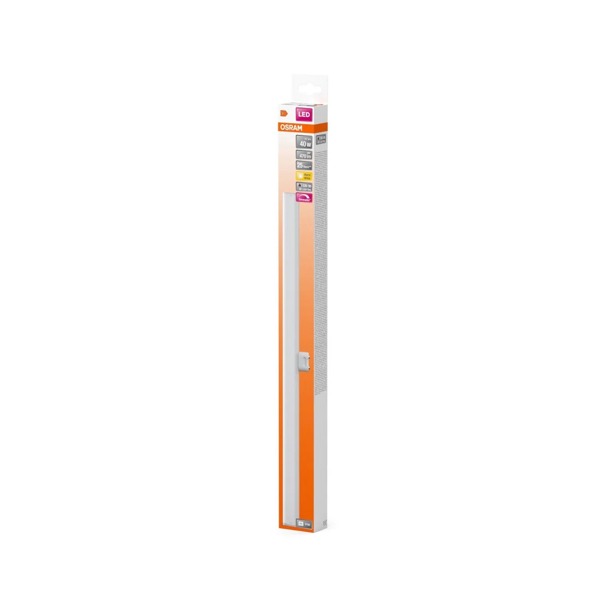 Żarówka LED OSRAM LEDinestra 50CM 40 190° DIM 4.7W 927 Frosted S14s - Image 2