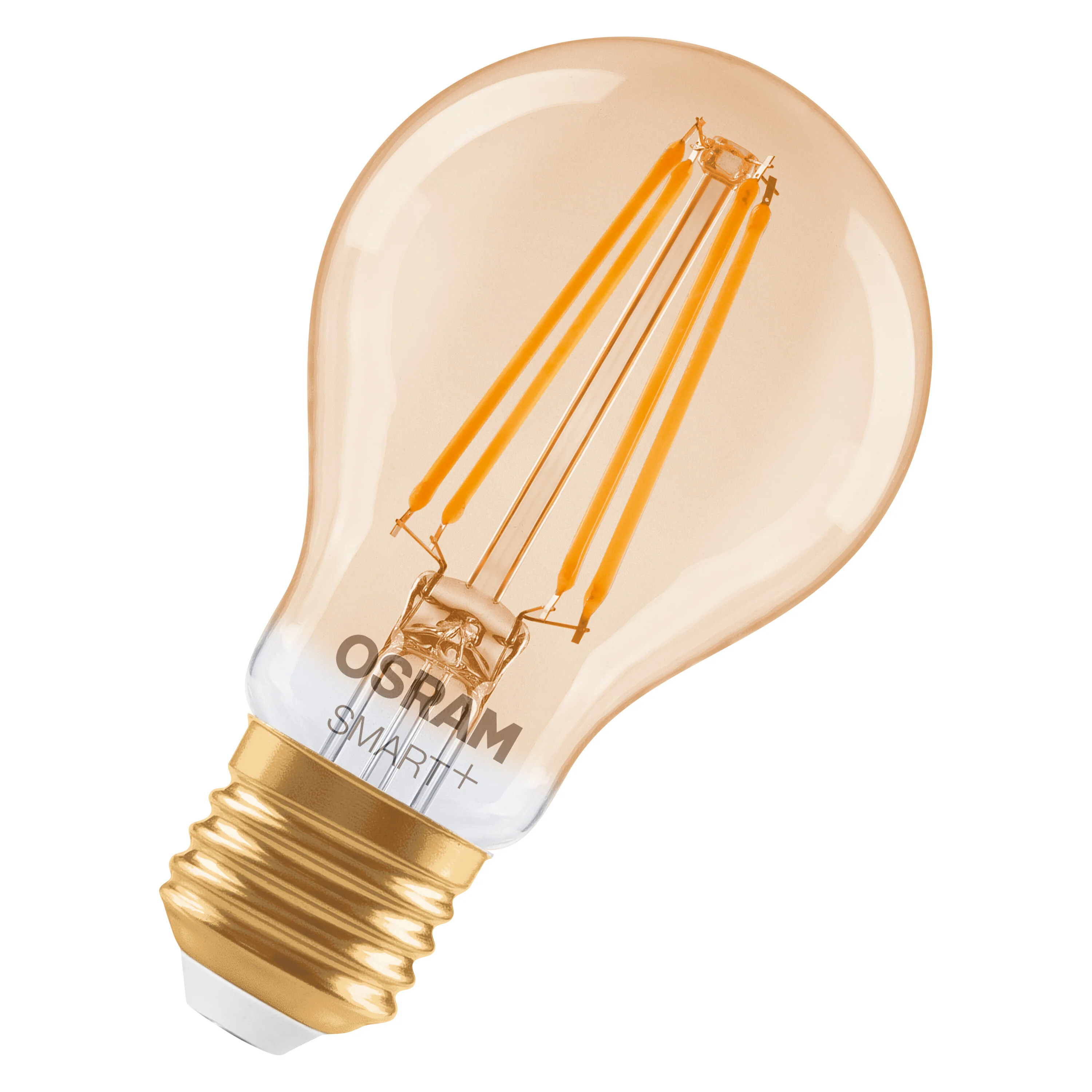 Żarówka LED OSRAM SMART+ MATTER Filament Dimmable Classic A53 6W 824 Gold E27 - Image 6