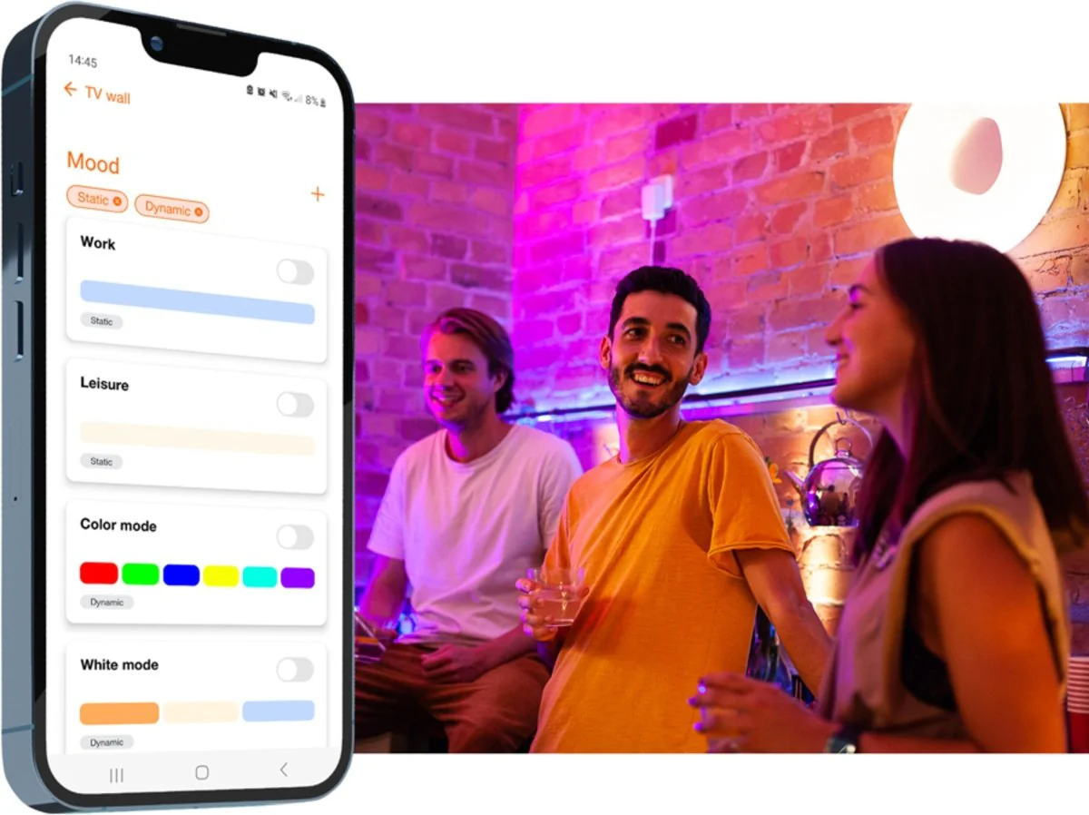 Żarówka LED OSRAM SMART+ MATTER Multicolor Classic B40 4.9W E14 - Image 8
