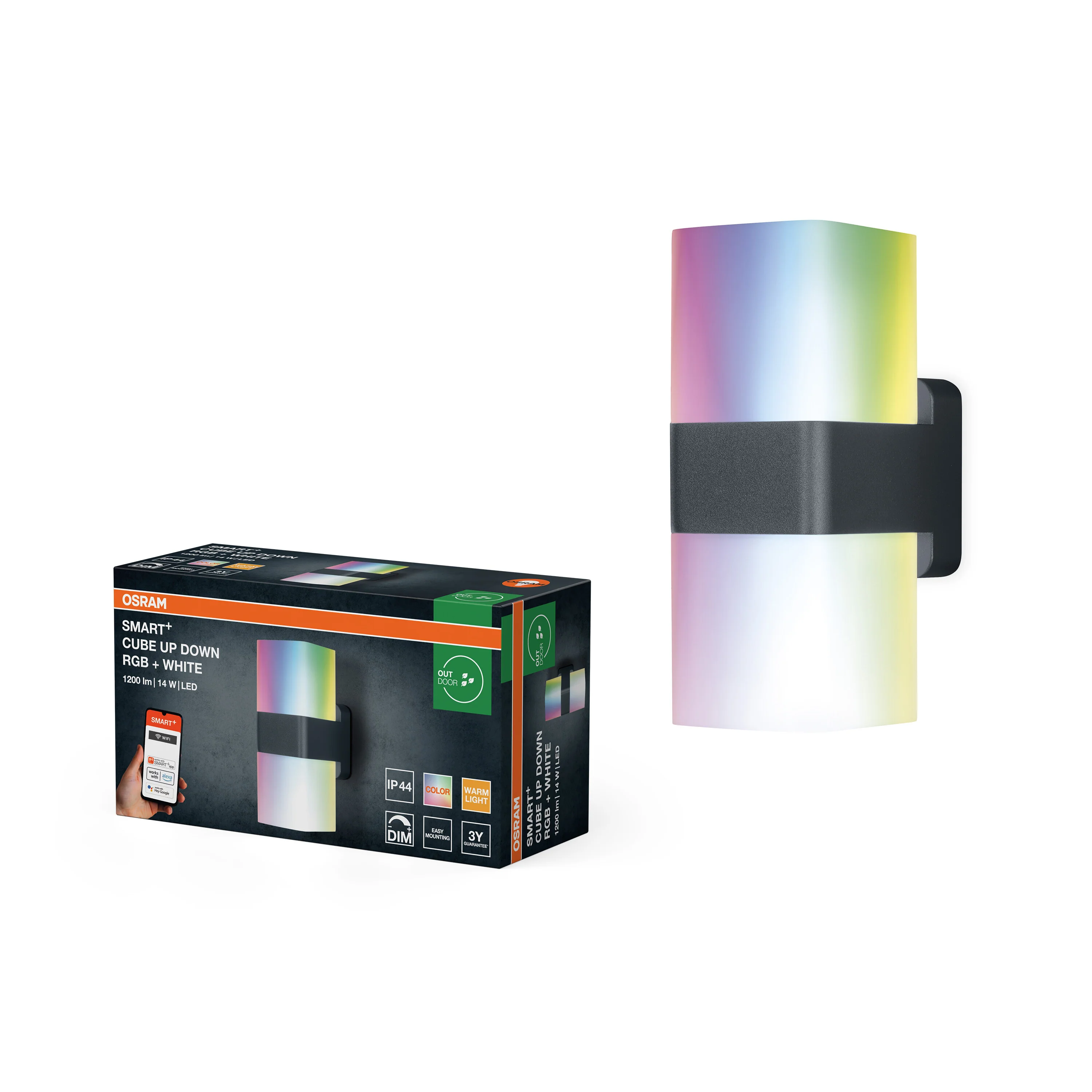 Żarówka LED OSRAM SMART+ Wifi Cube UpDown RGB + W - Image 5