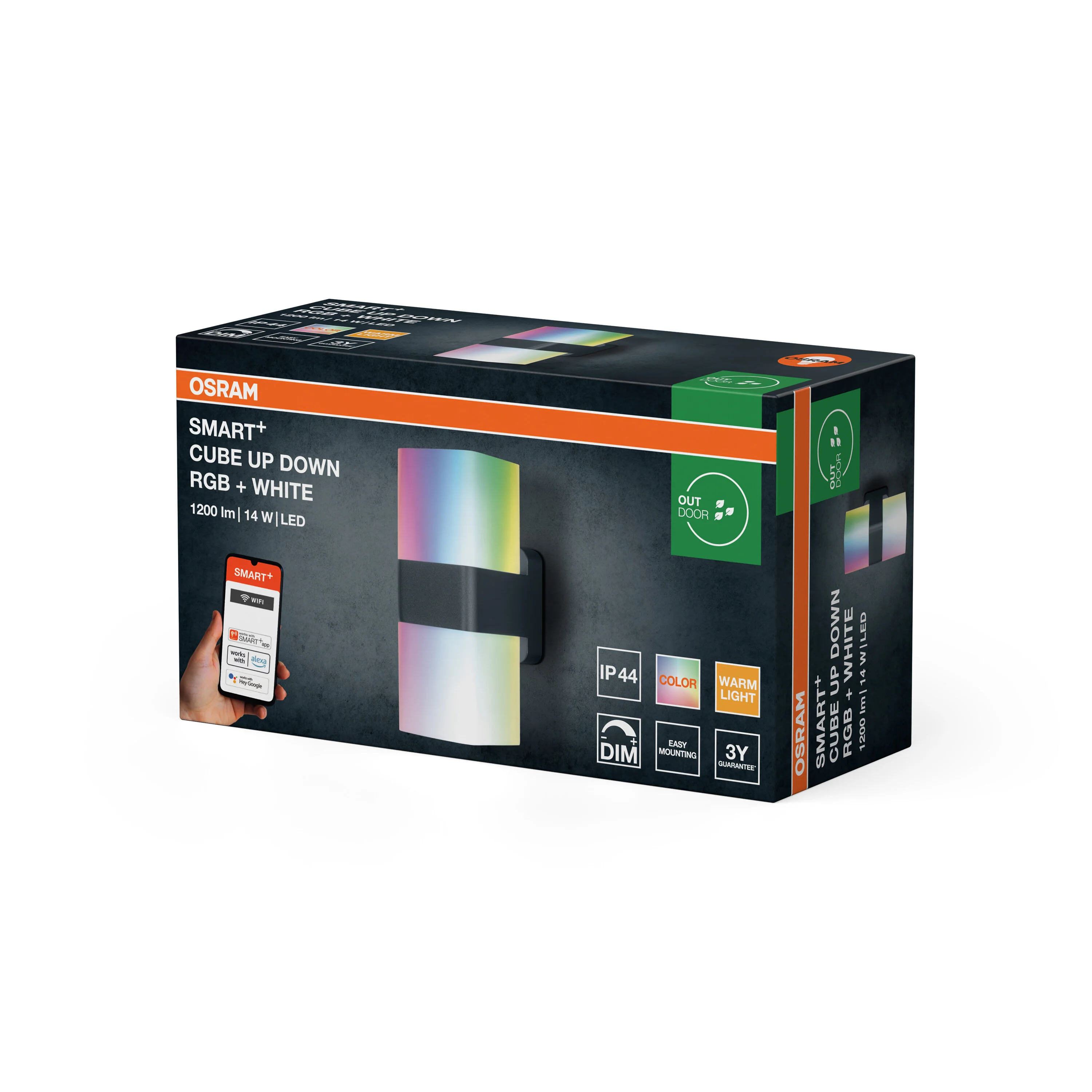 Żarówka LED OSRAM SMART+ Wifi Cube UpDown RGB + W - Image 6
