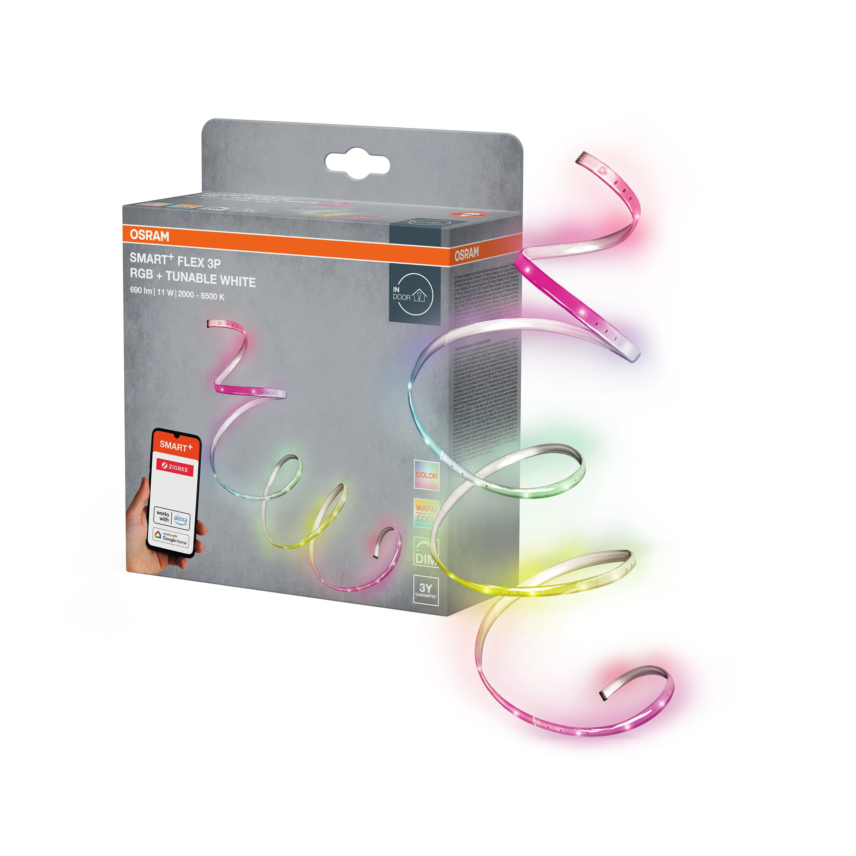 Żarówka LED OSRAM Smart+ ZB Flex RGBW 3P - Image 5
