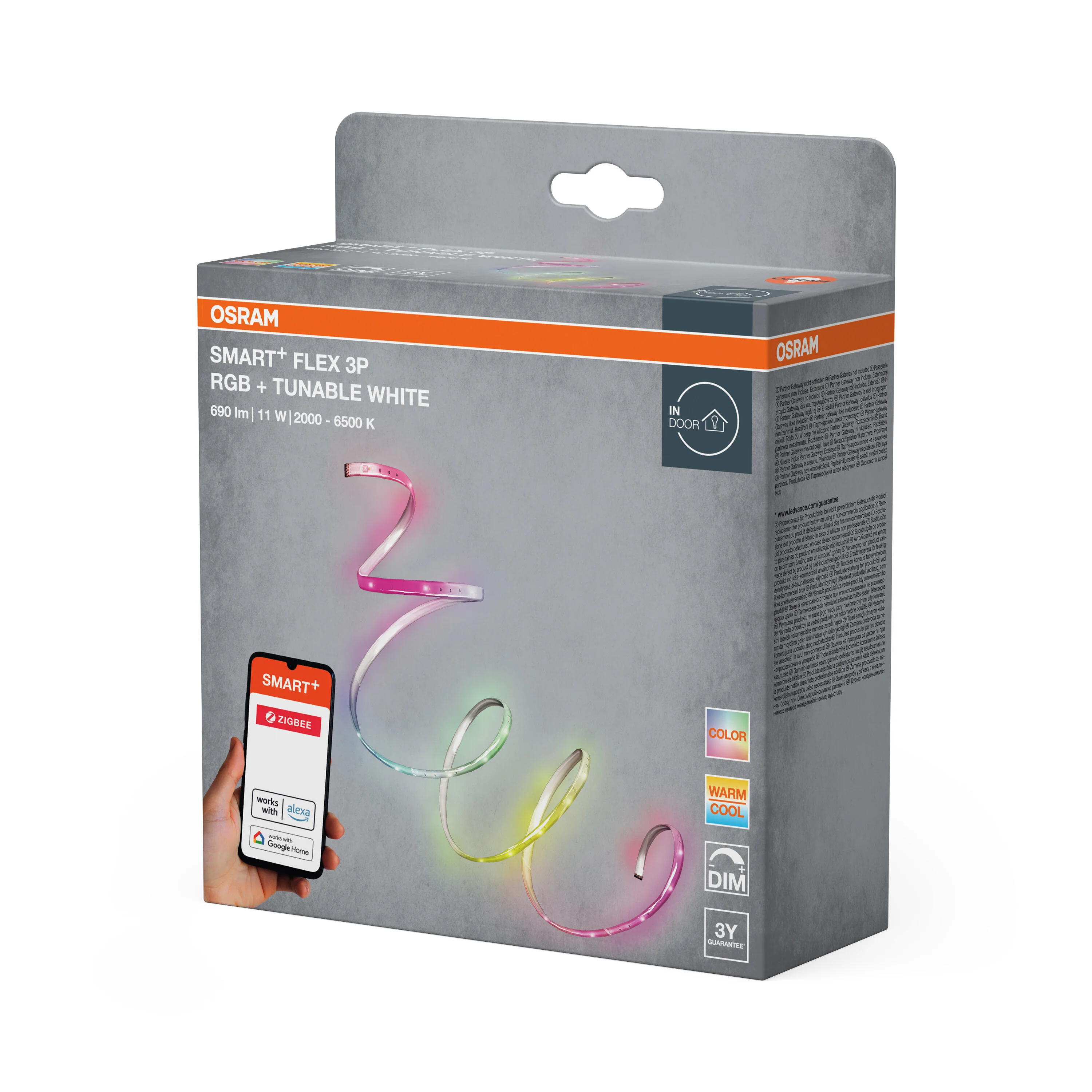 Żarówka LED OSRAM Smart+ ZB Flex RGBW 3P - Image 6