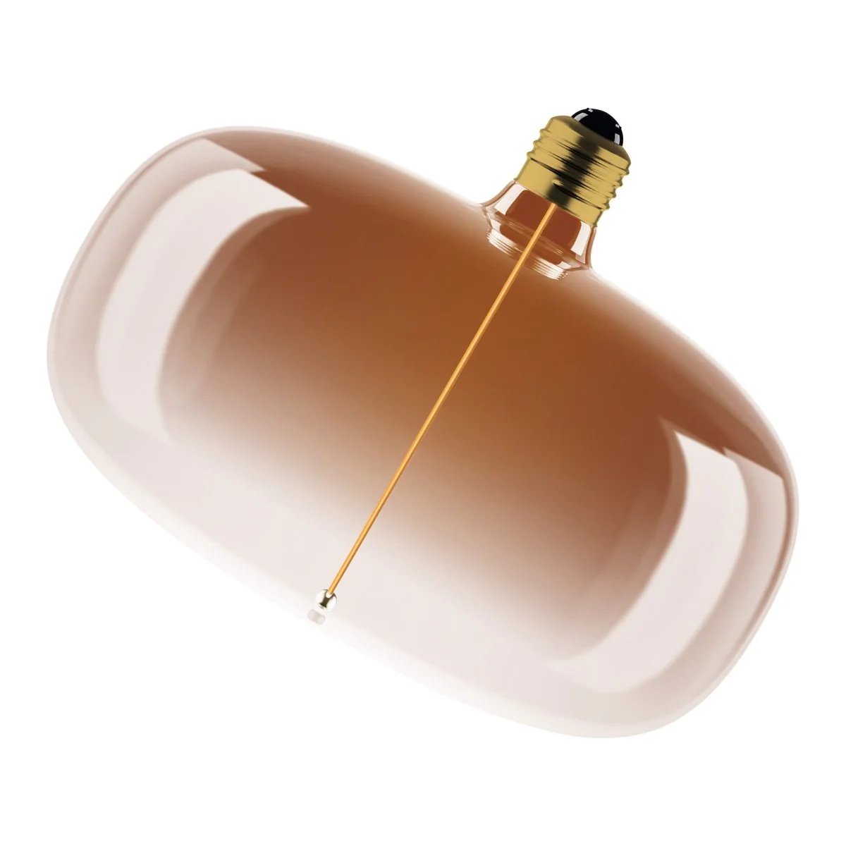 Żarówka LED OSRAM Vintage 1906 Big Elipse 12 Magnetic DIM 4W 818 Tea Brown E27 - Image 3